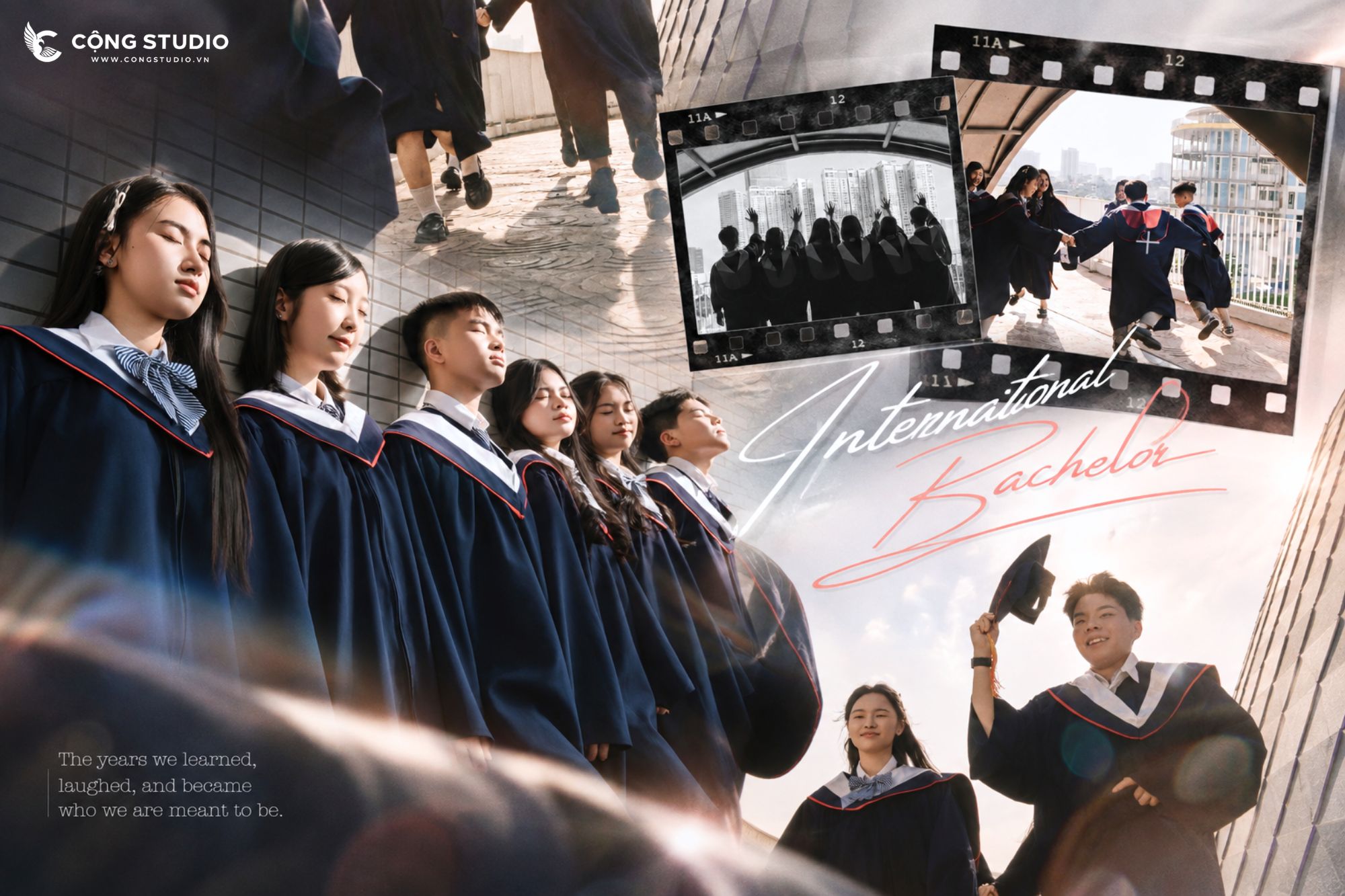 Chụp ảnh kỷ yếu concept cử nhân đẹp, độc, chất lượng