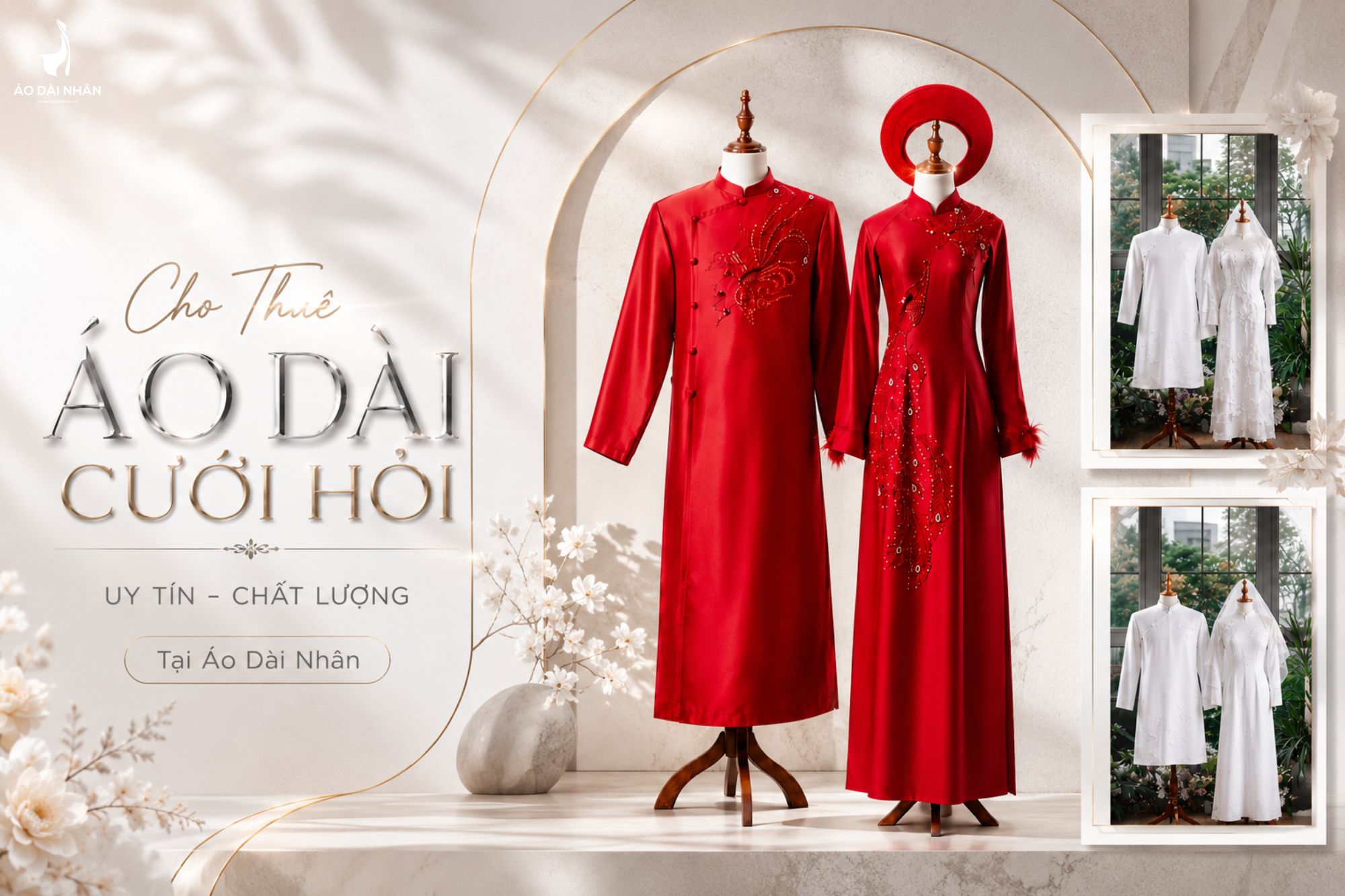 Áo Dài Nhân tự hào là địa chỉ cho thuê áo dài uy tín hàng đầu Việt Nam