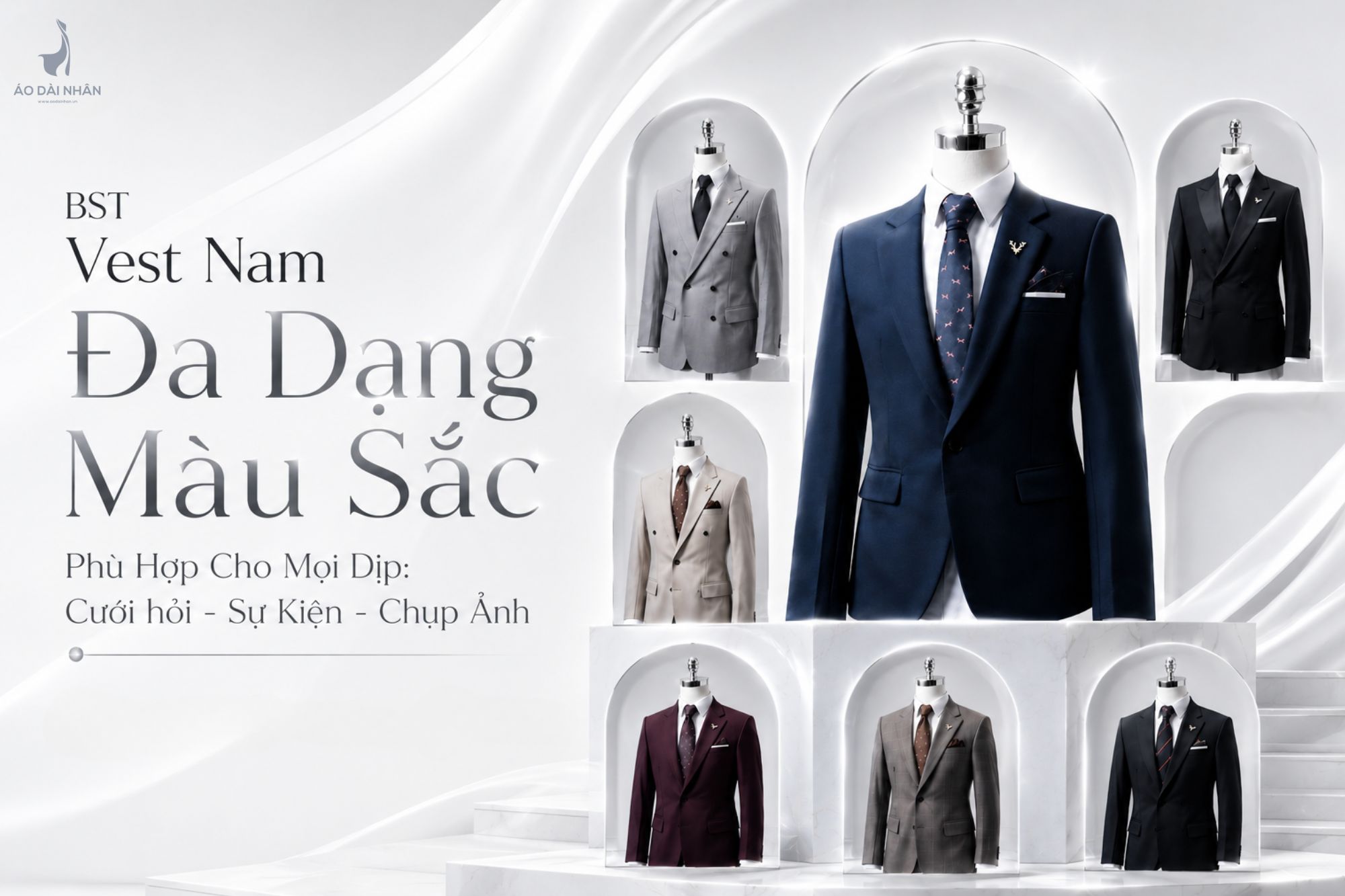 Cho thuê vest nam uy tín, chất lượng tại Hà Nội Sài Gòn