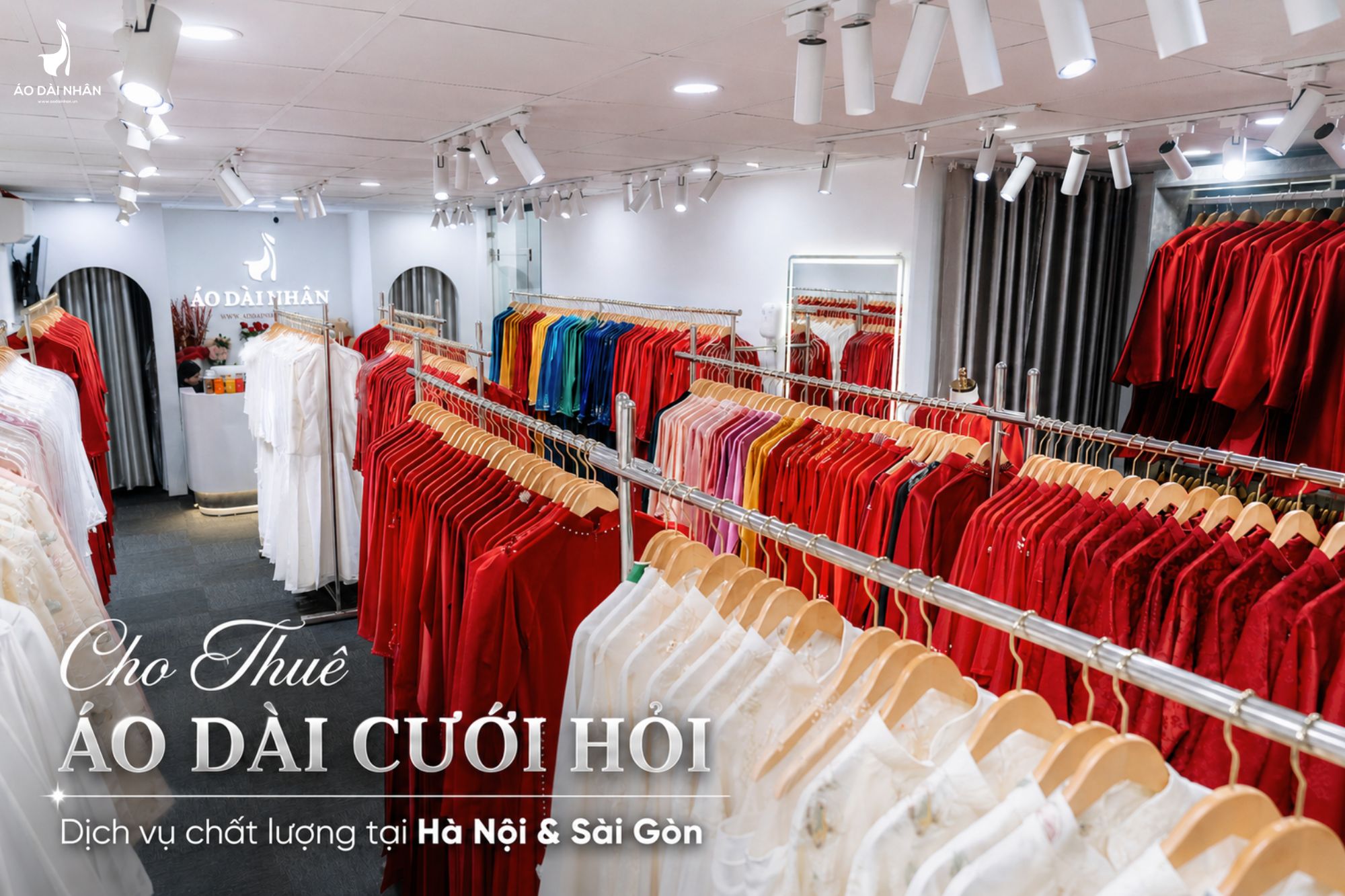 Cho thuê áo dài cưới hỏi đẹp, giá rẻ, uy tín, chuyên nghiệp