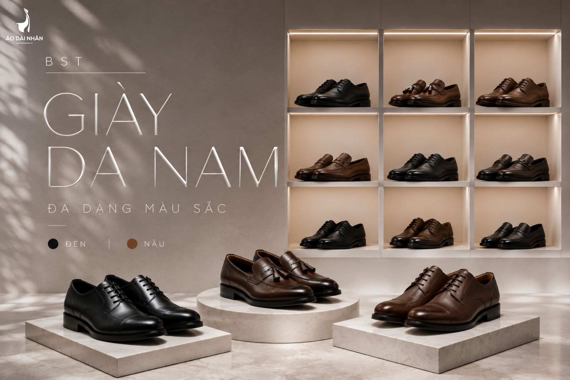 Cho thuê giày da nam chất lượng cao