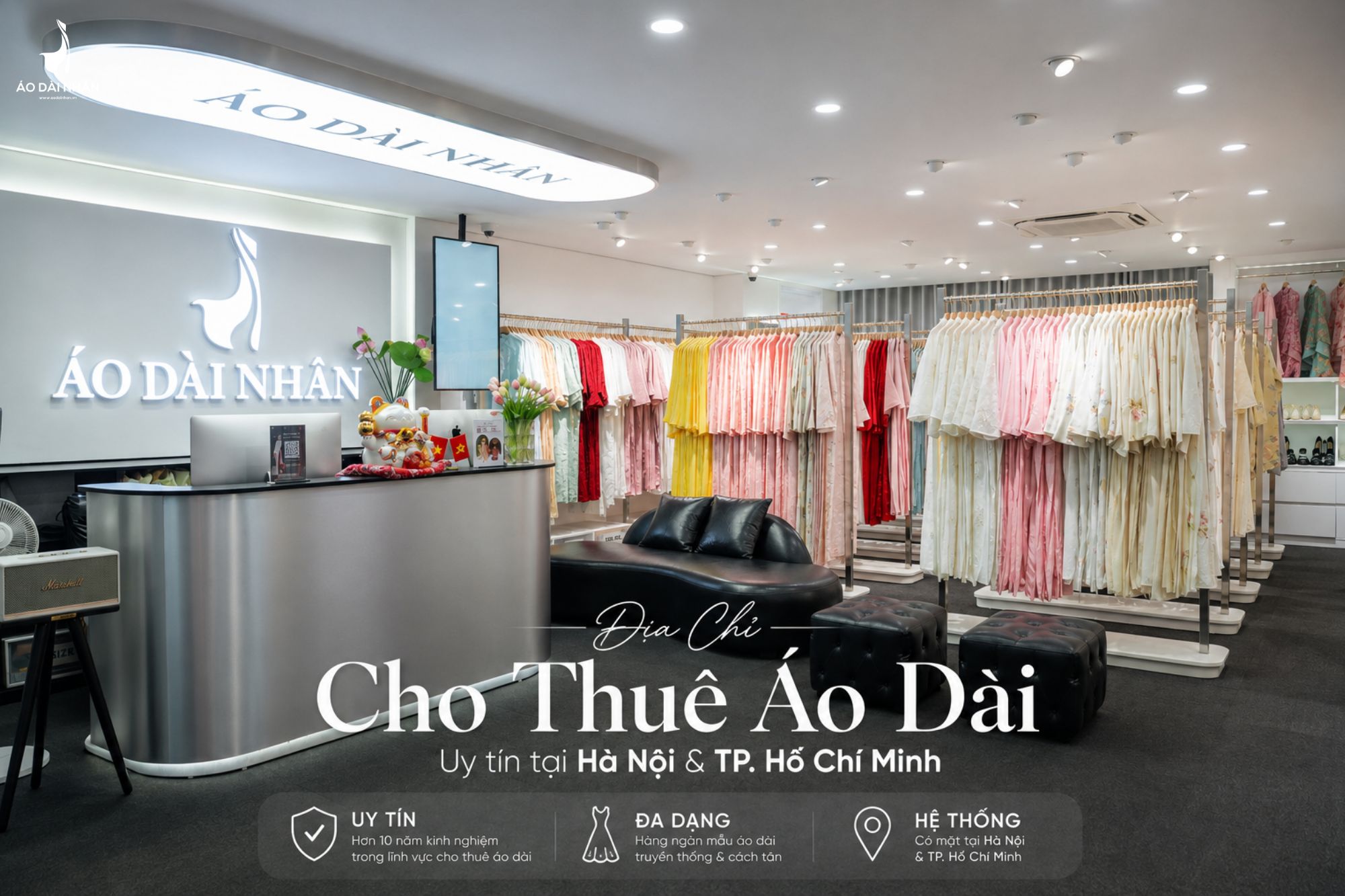 Địa chỉ cho thuê áo dài chất lượng, uy tín, chuyên nghiệp