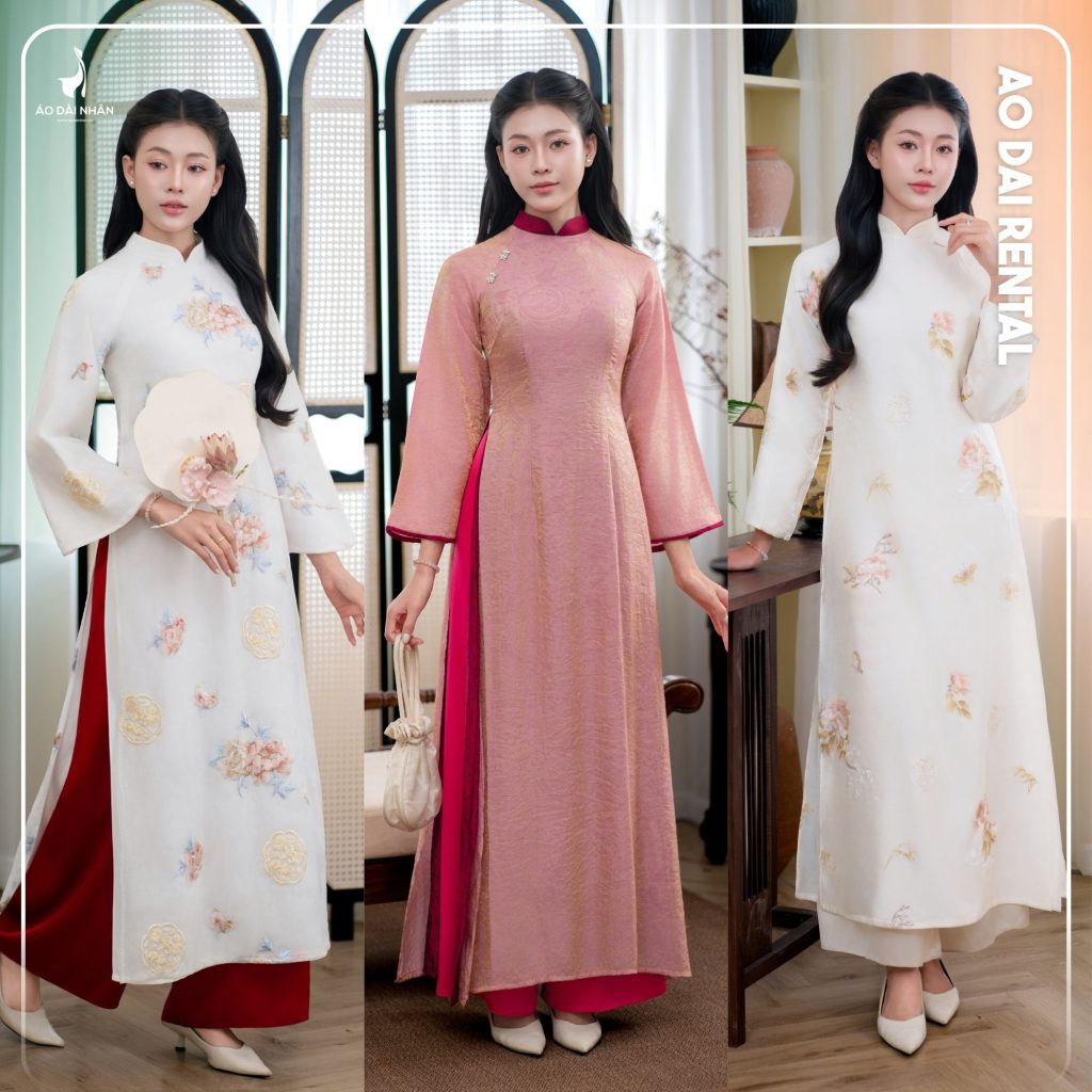 Thuê áo dài đồng phục sự kiện