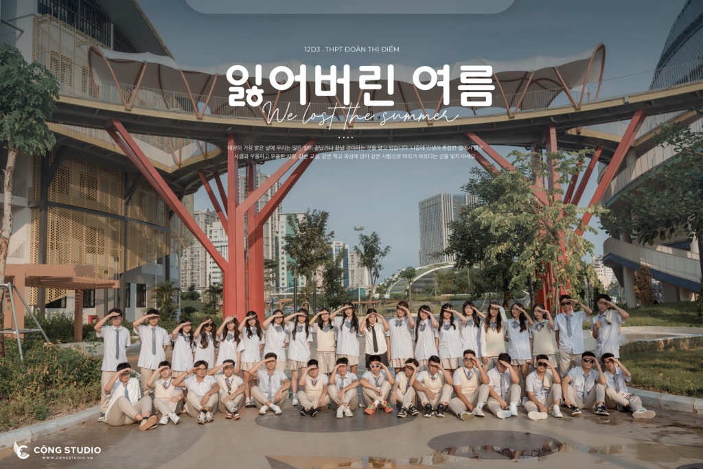 Chụp ảnh kỷ yếu concept Hàn Quốc (1)