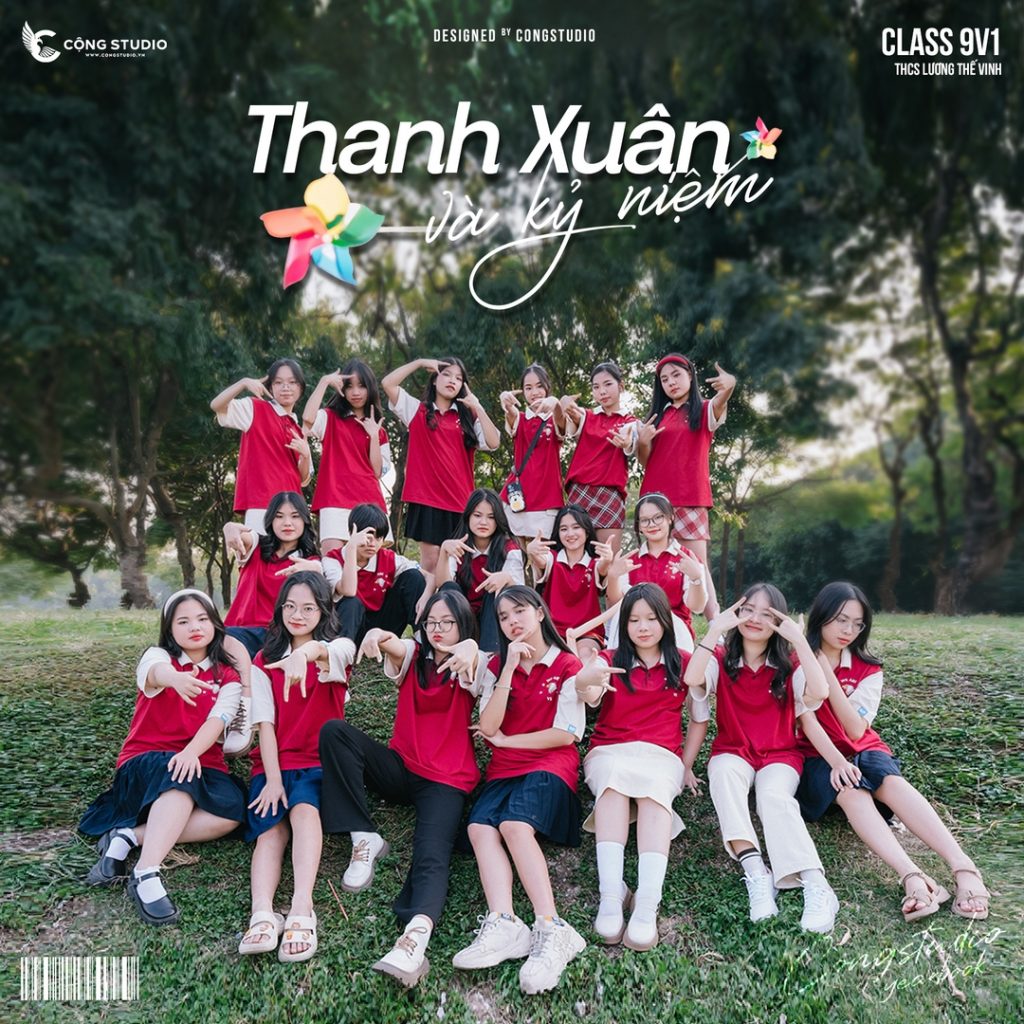 Chụp ảnh kỷ yếu tại Công viên yên sở hà nội