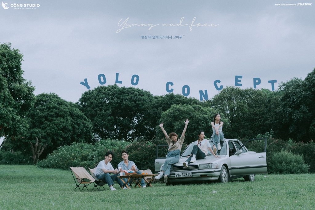 Chuỵp ảnh kỷ yếu đẹp, giá rẻ, uy tín tại Vườn Nhãn