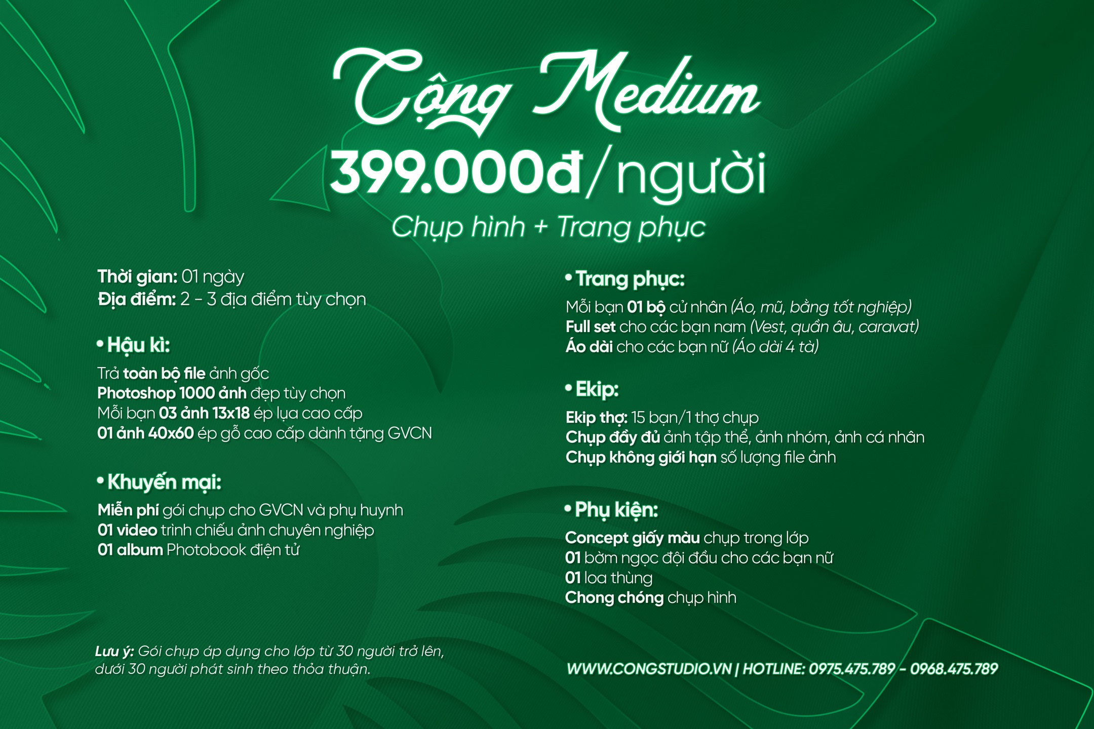 bảng giá chụp ảnh kỷ yếu tại Cao Bằng trọn gói, giá rẻ, uy tín, chuyên nghiệp (1)