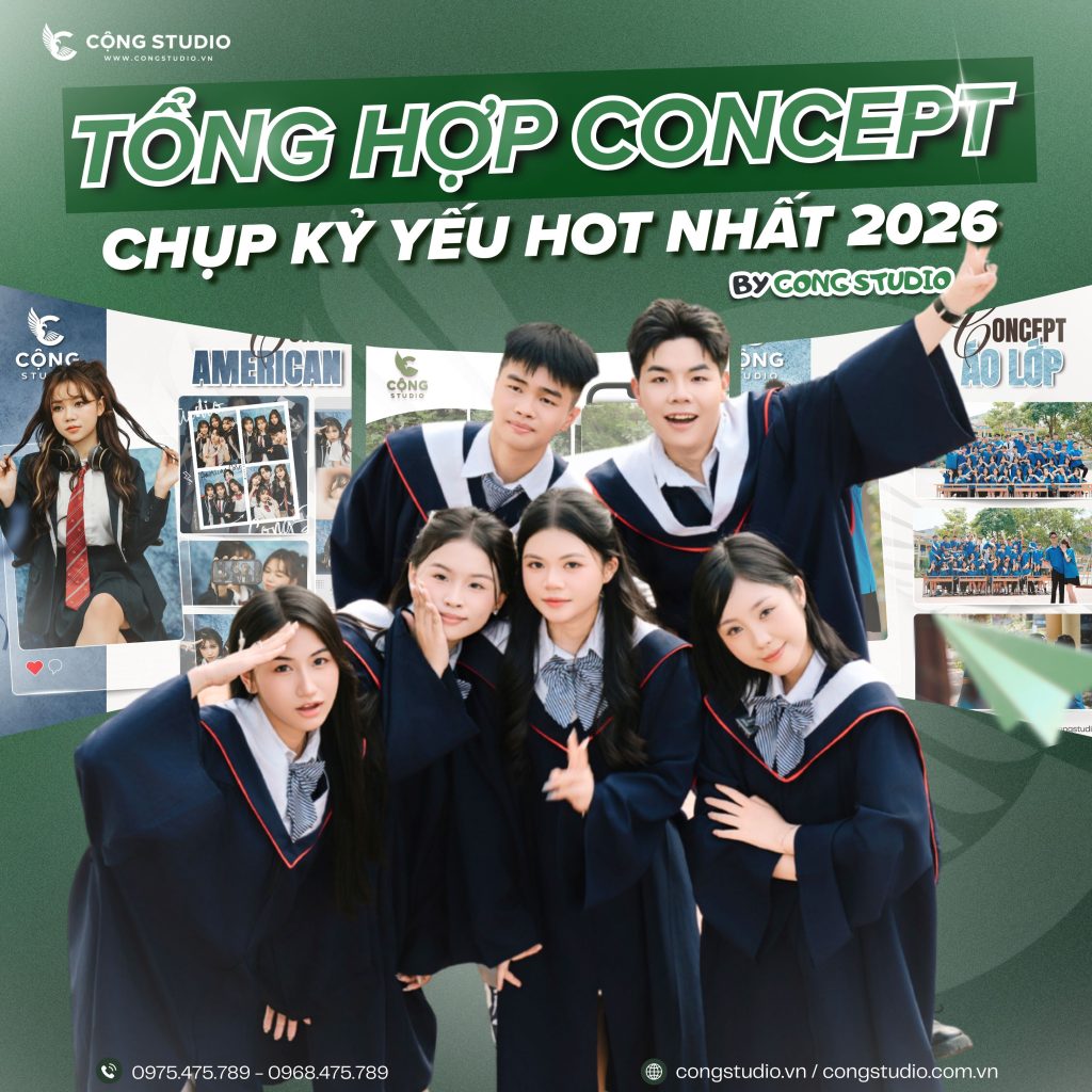 Tổng Hợp Concept Chụp Ảnh Kỷ Yếu Đẹp Nhất 2026