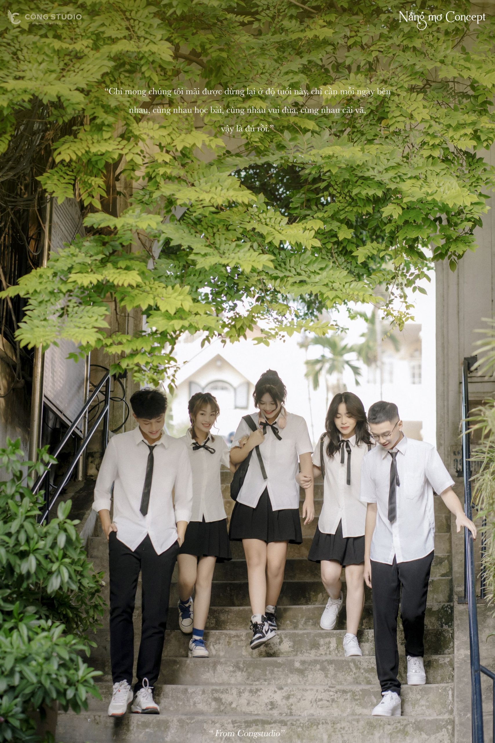 chụp ảnh kỷ yếu