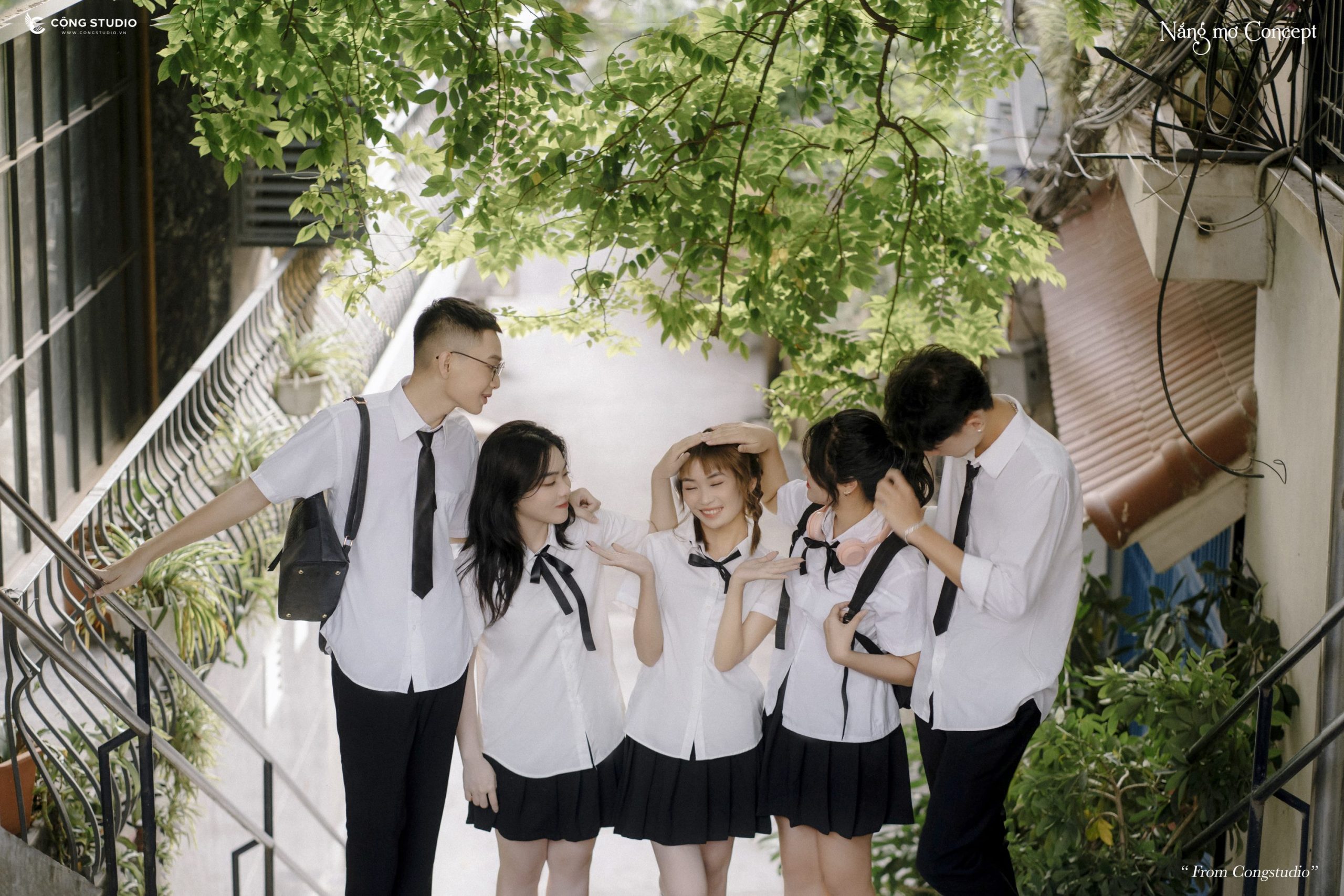 chụp ảnh kỷ yếu