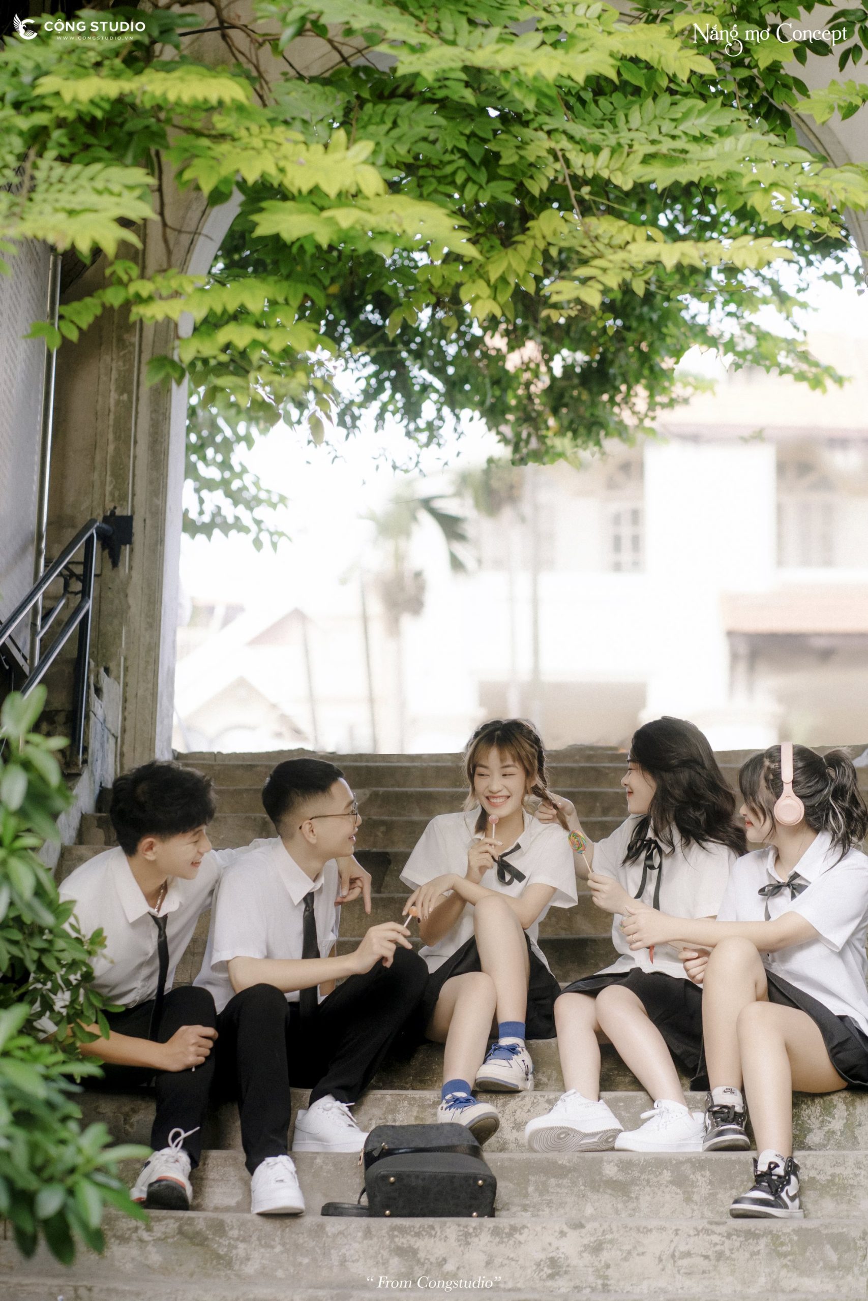 chụp ảnh kỷ yếu