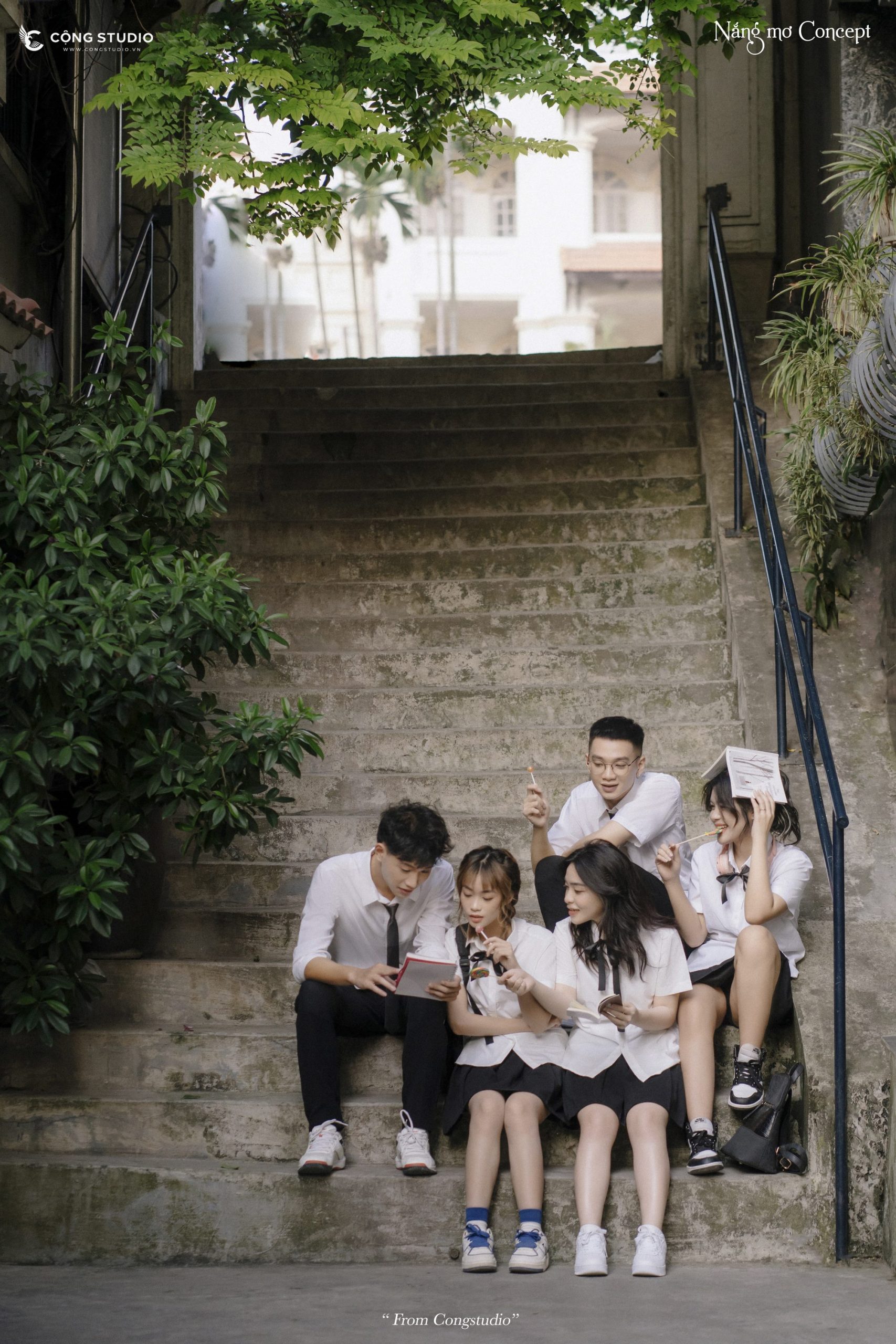 chụp ảnh kỷ yếu