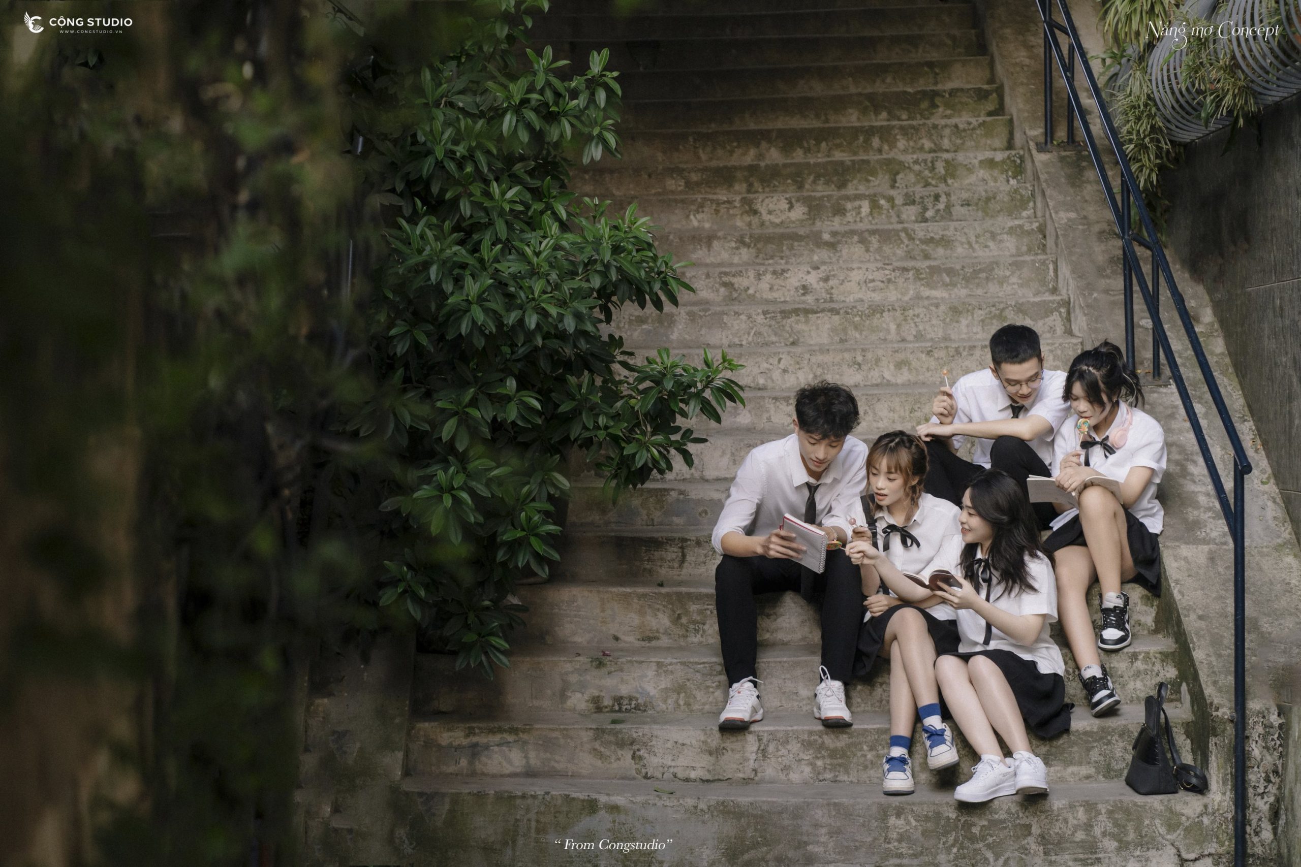 chụp ảnh kỷ yếu