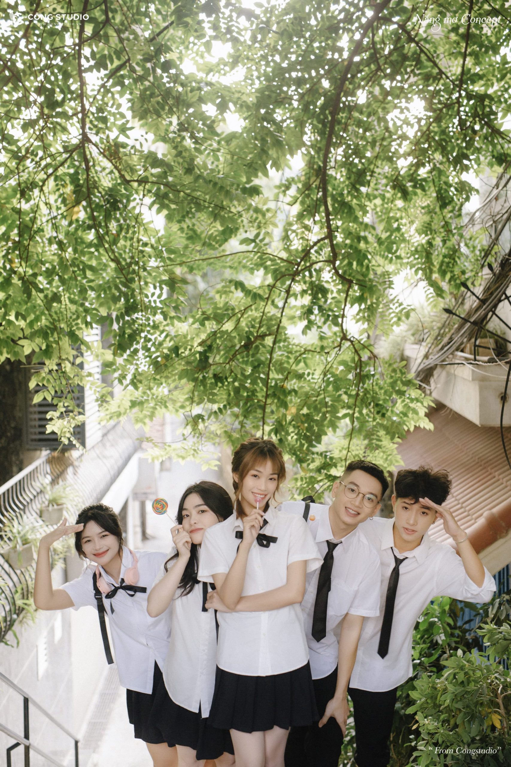 chụp ảnh kỷ yếu