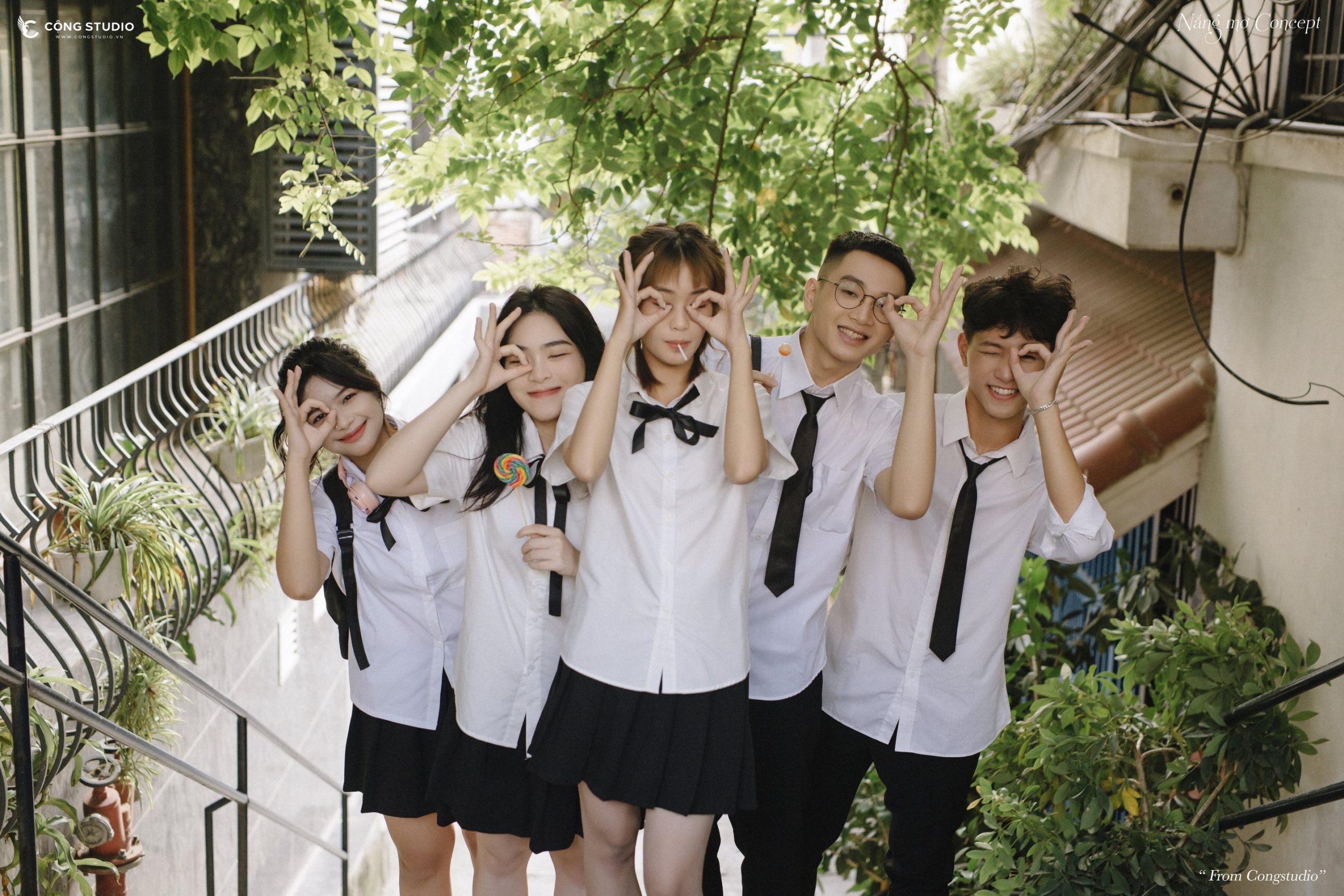 chụp ảnh kỷ yếu