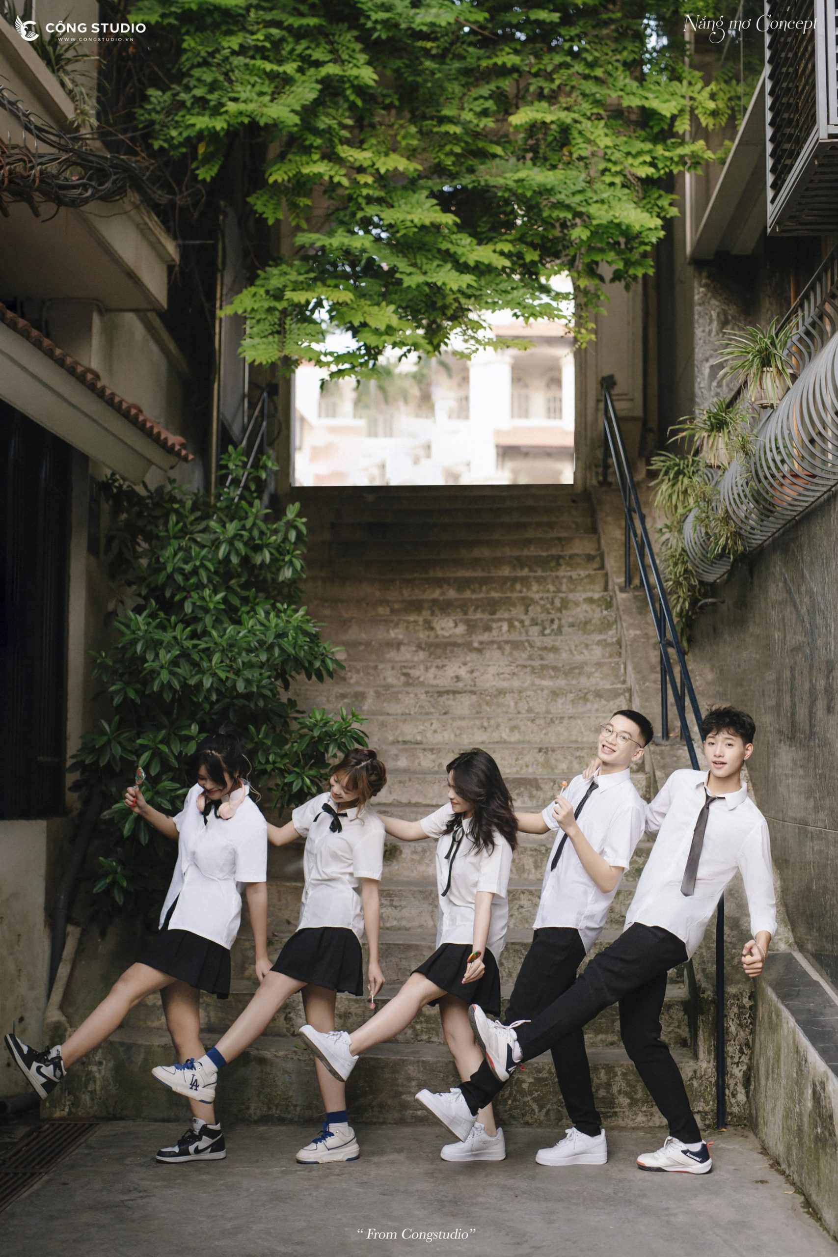 chụp ảnh kỷ yếu