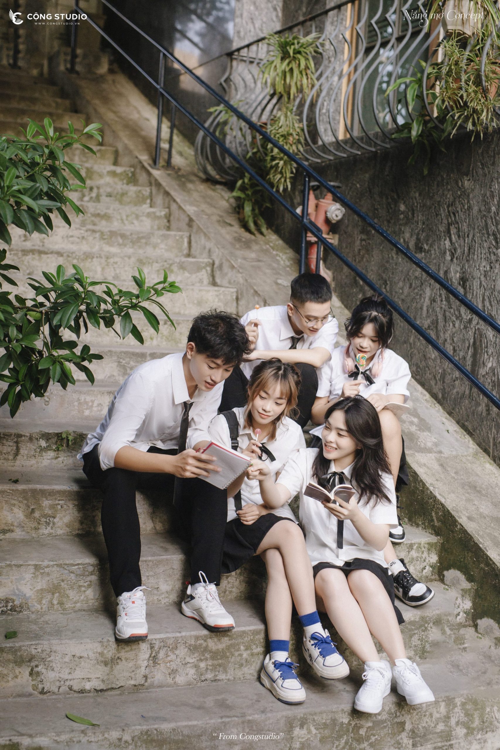 chụp ảnh kỷ yếu