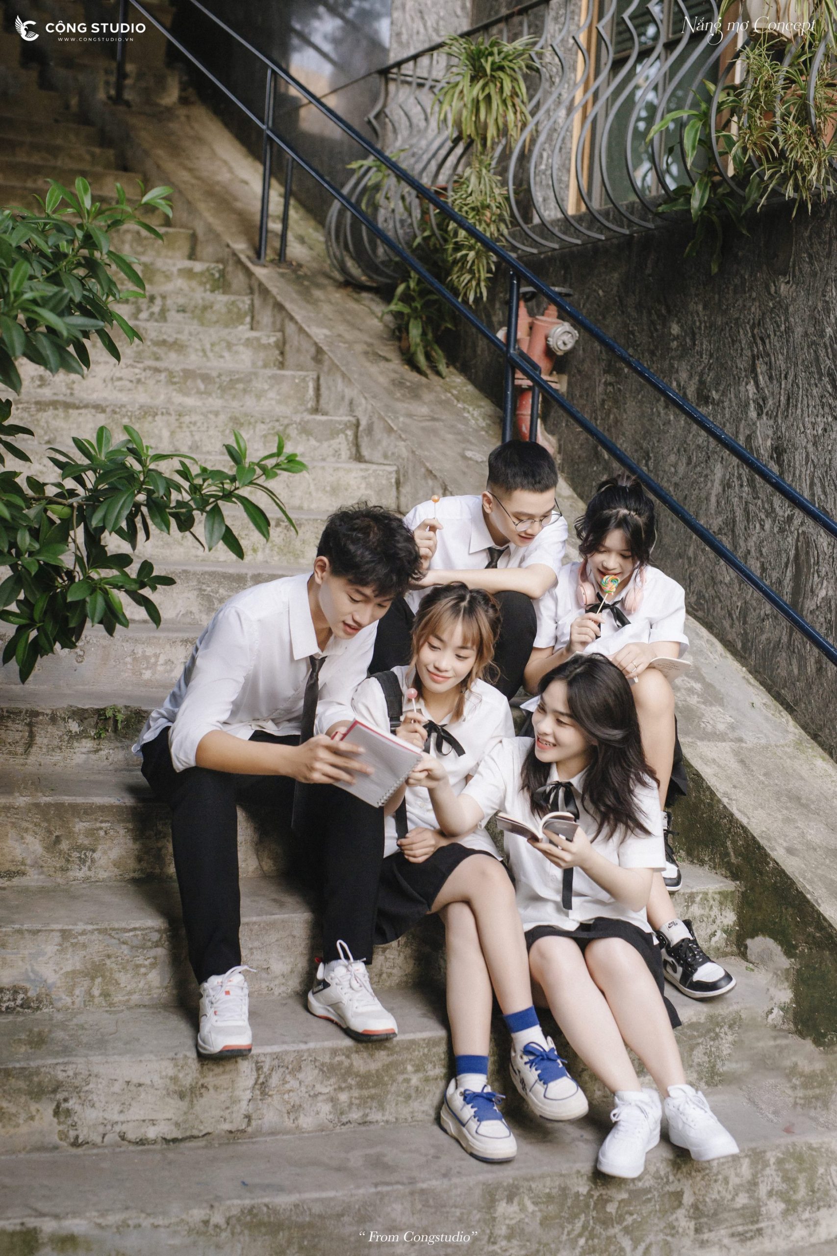 chụp ảnh kỷ yếu