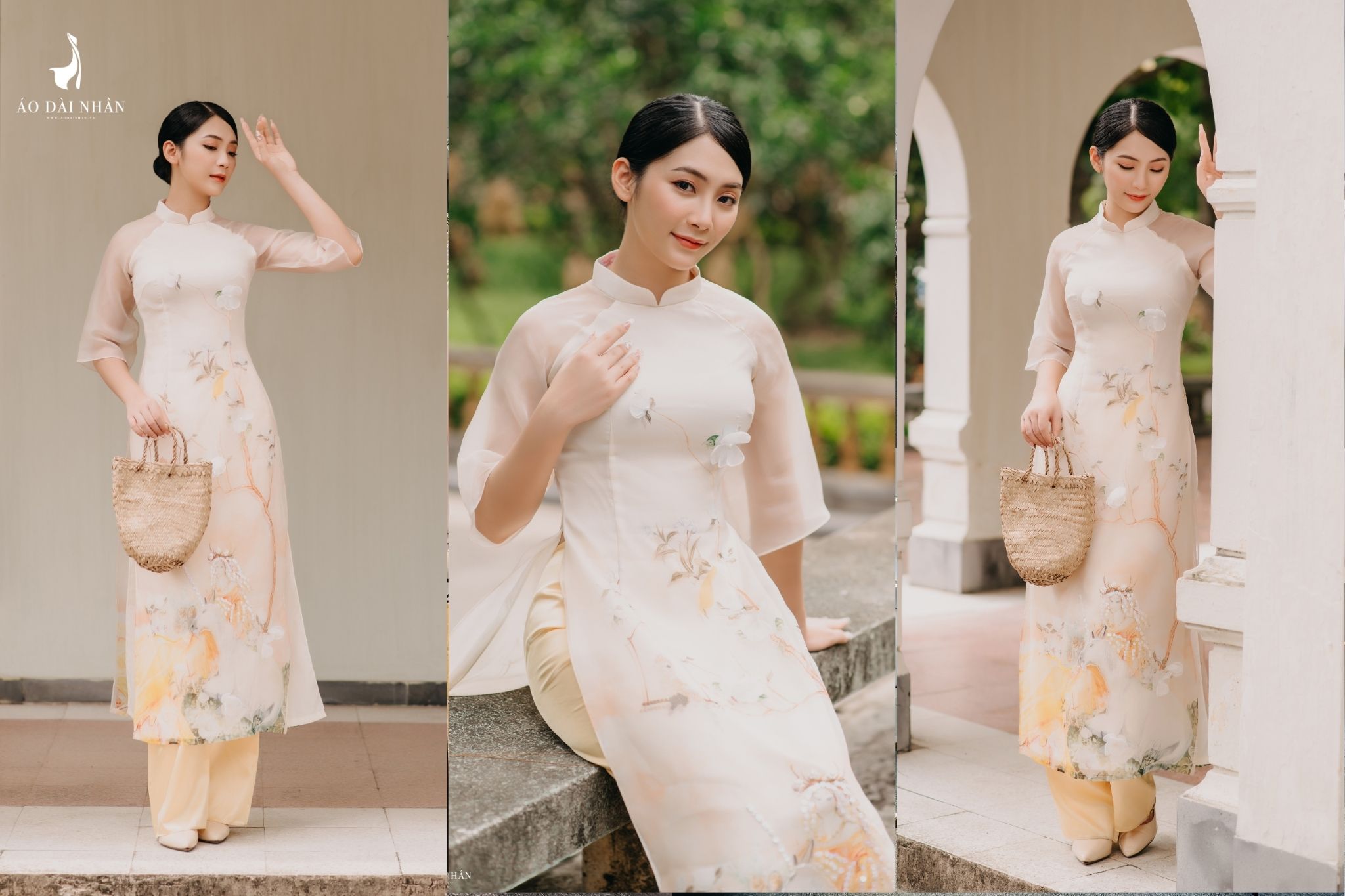 Nàng đẹp vì lụa xinh - áo dài nhân