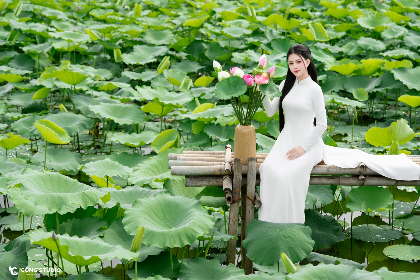 chụp sen tinh khôi cùng Cộng Studio (3)