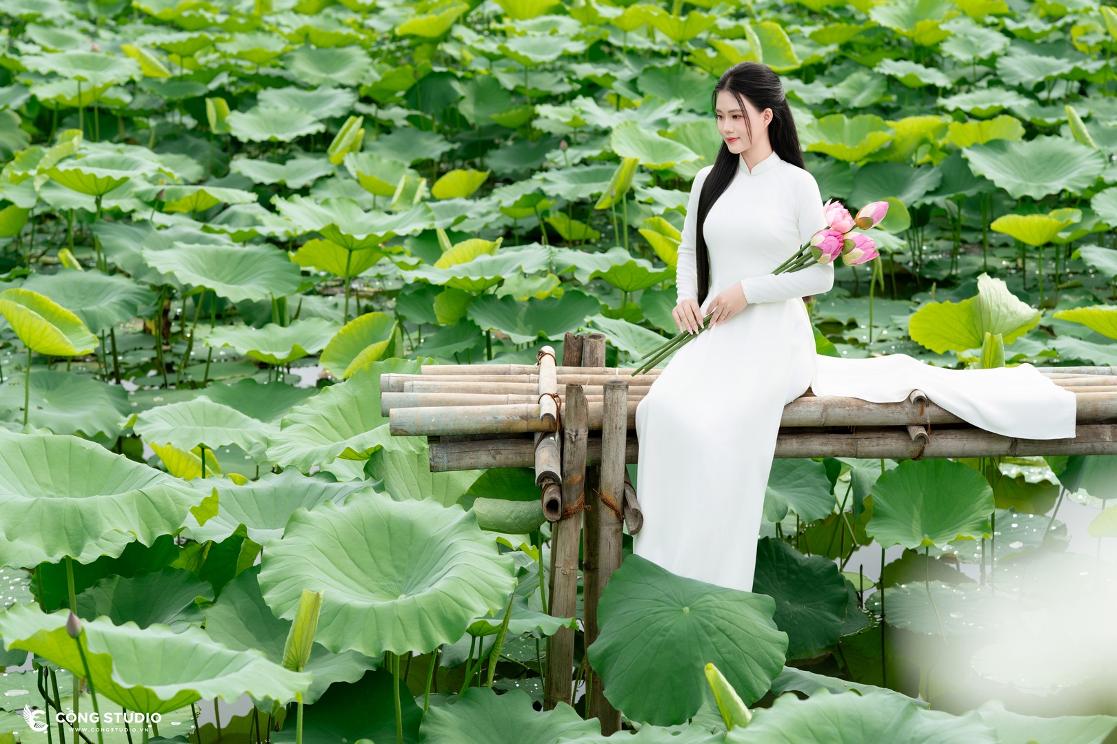 chụp sen tinh khôi cùng Cộng Studio (4)
