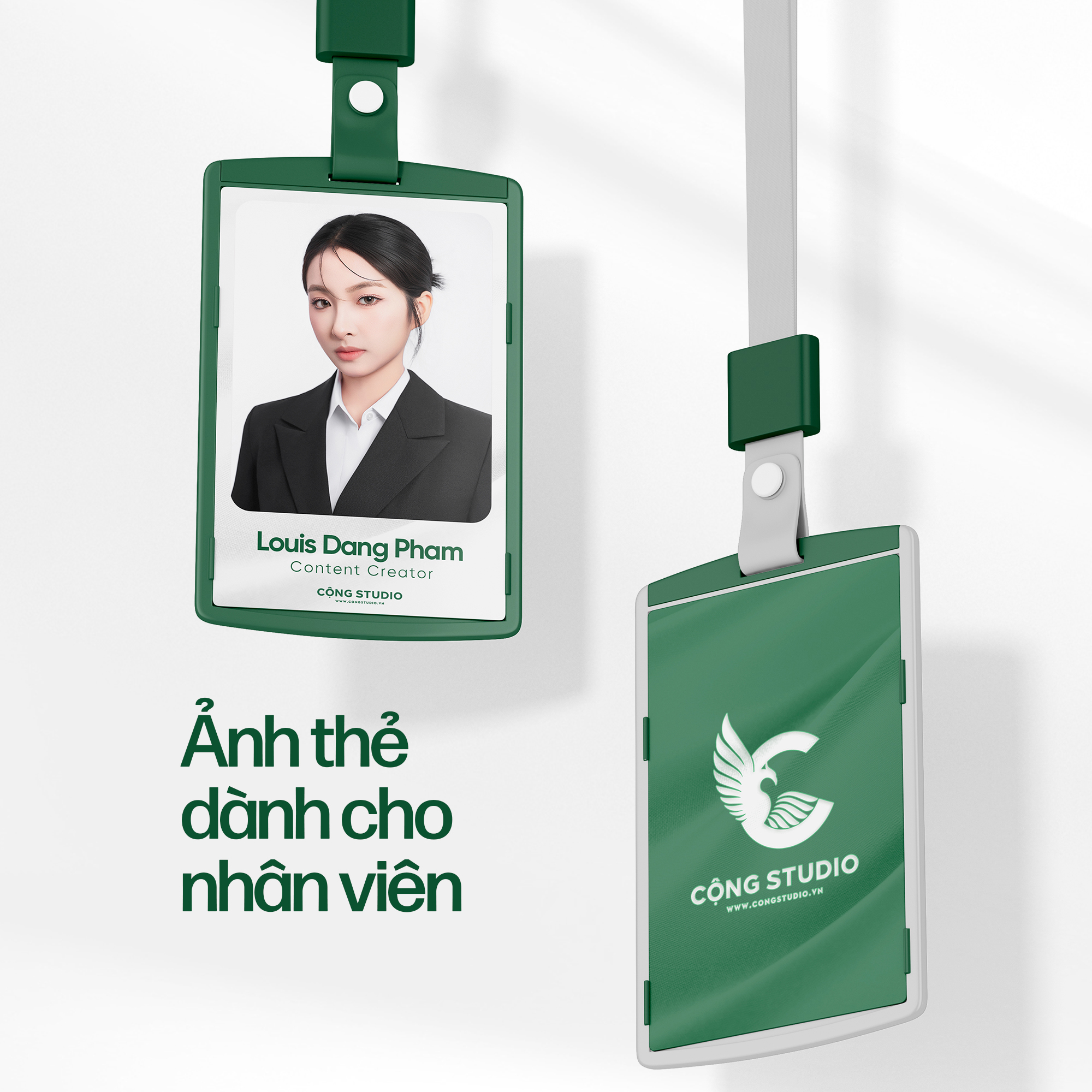 Chụp Ảnh Thẻ Cho CBCNV Công Ty chuẩn, đẹp nhất - Cộng Studio