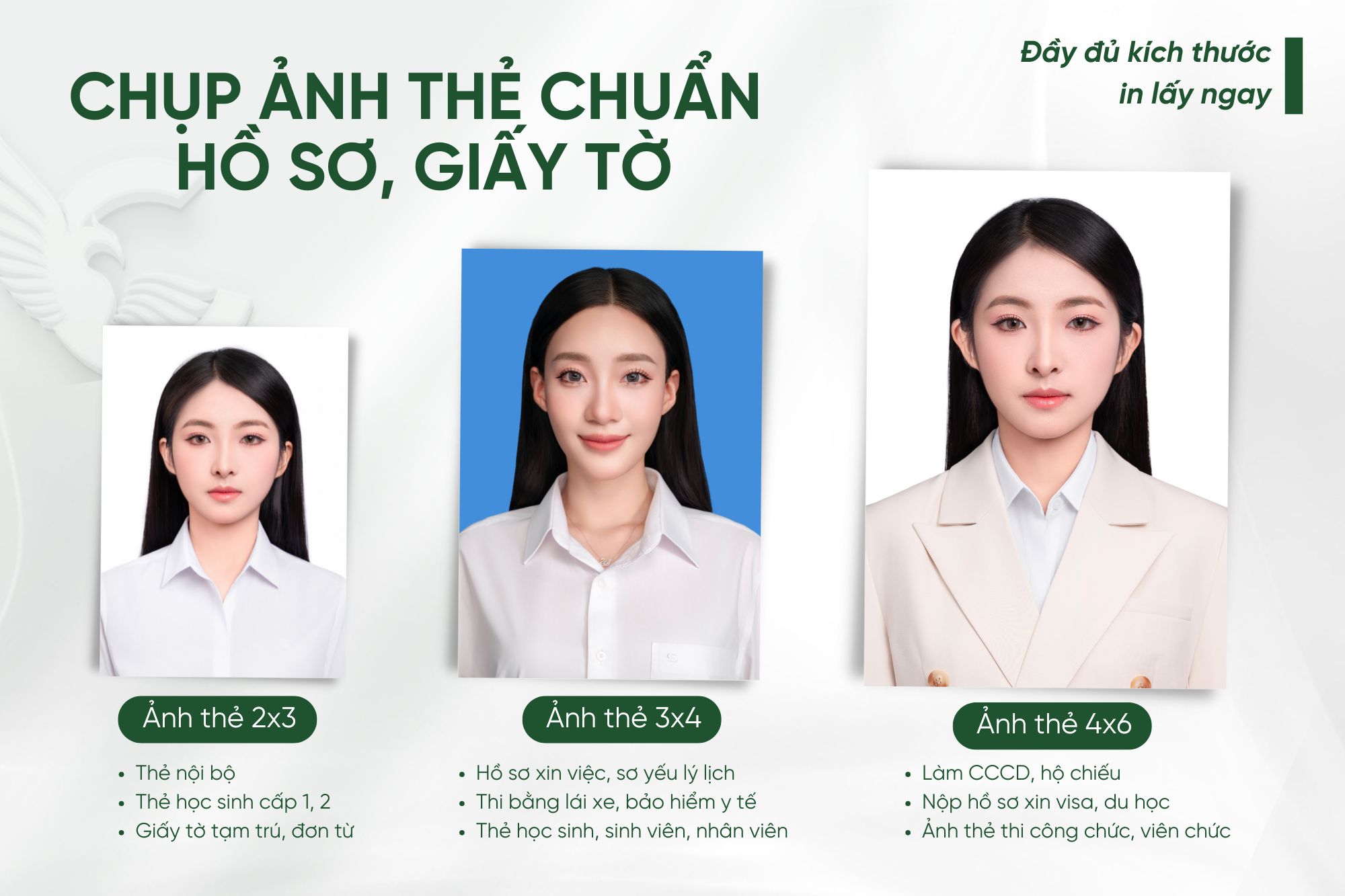 Chụp ảnh thẻ lấy ngay giá rẻ, uy tín - Cộng Studio (1)