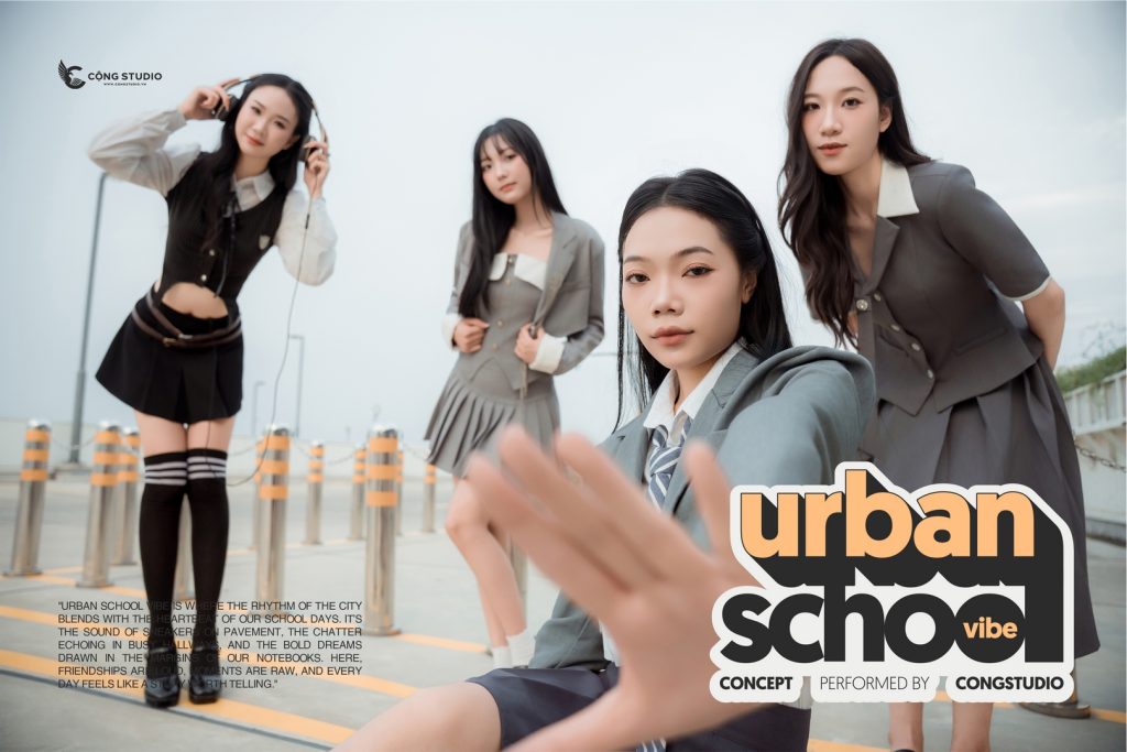CHỤP ẢNH KỶ YẾU – URBAN SCHOOL VIBES CONCEPT