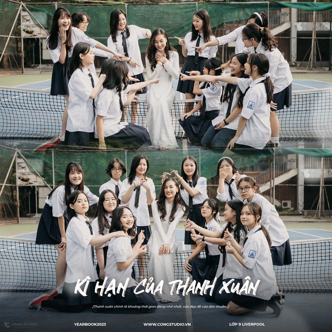 Chụp ảnh kỷ yêu câp 2 tại Hà Nội 