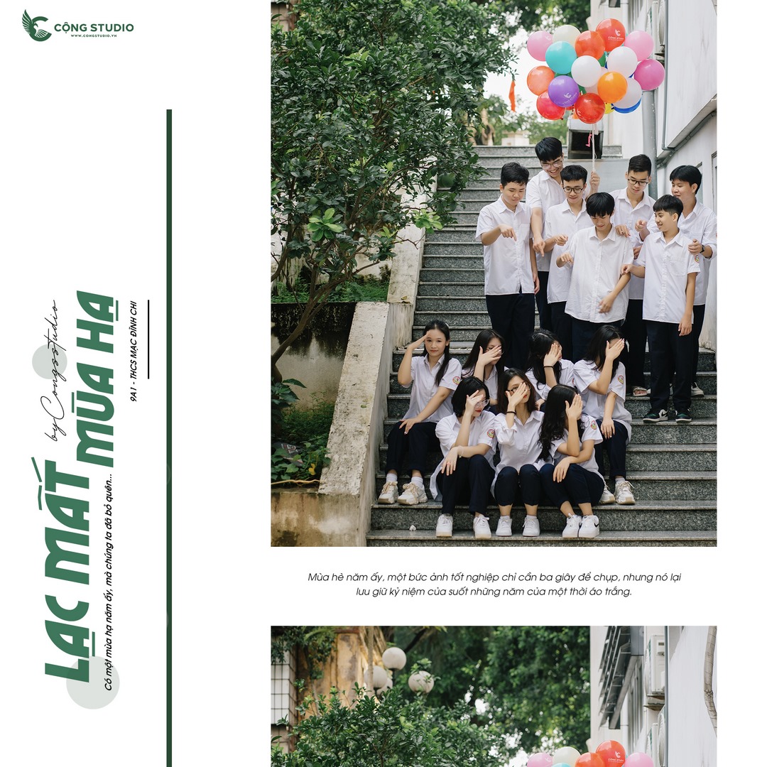 Chụp ảnh kỷ yếu tại Hà Nội lớp 9A1 THCS Mạc Đĩnh Chi (1)