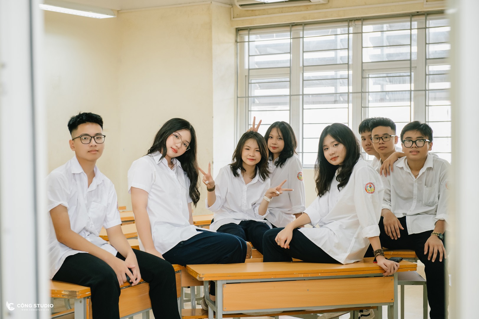 Chụp ảnh kỷ yếu tại Hà Nội lớp 9A1 THCS Mạc Đĩnh Chi (41)