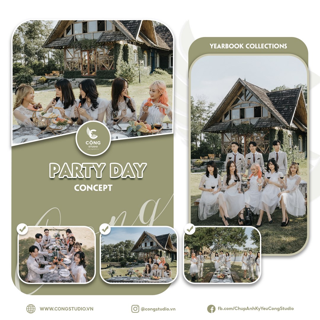 Tổng hợp concept Chụp Ảnh Kỷ Yếu ngoài trời