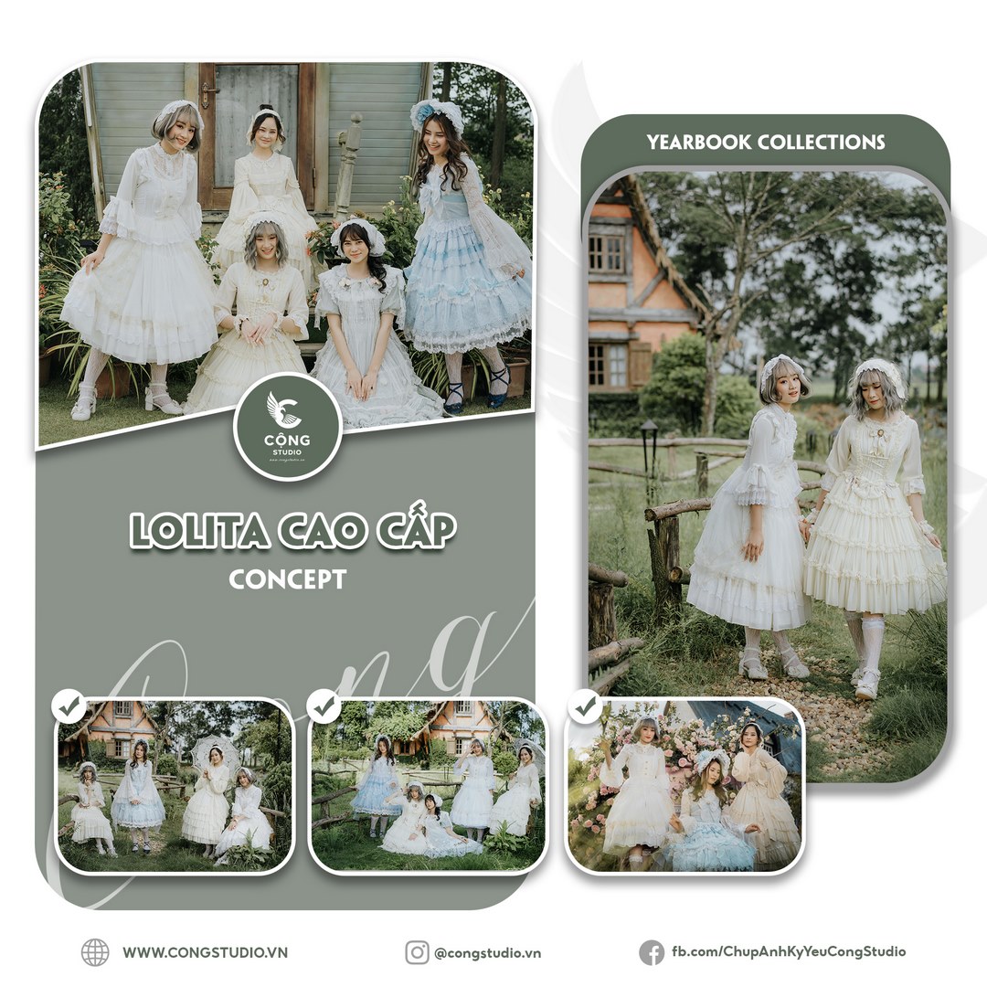Tổng hợp concept Chụp Ảnh Kỷ Yếu ngoài trời