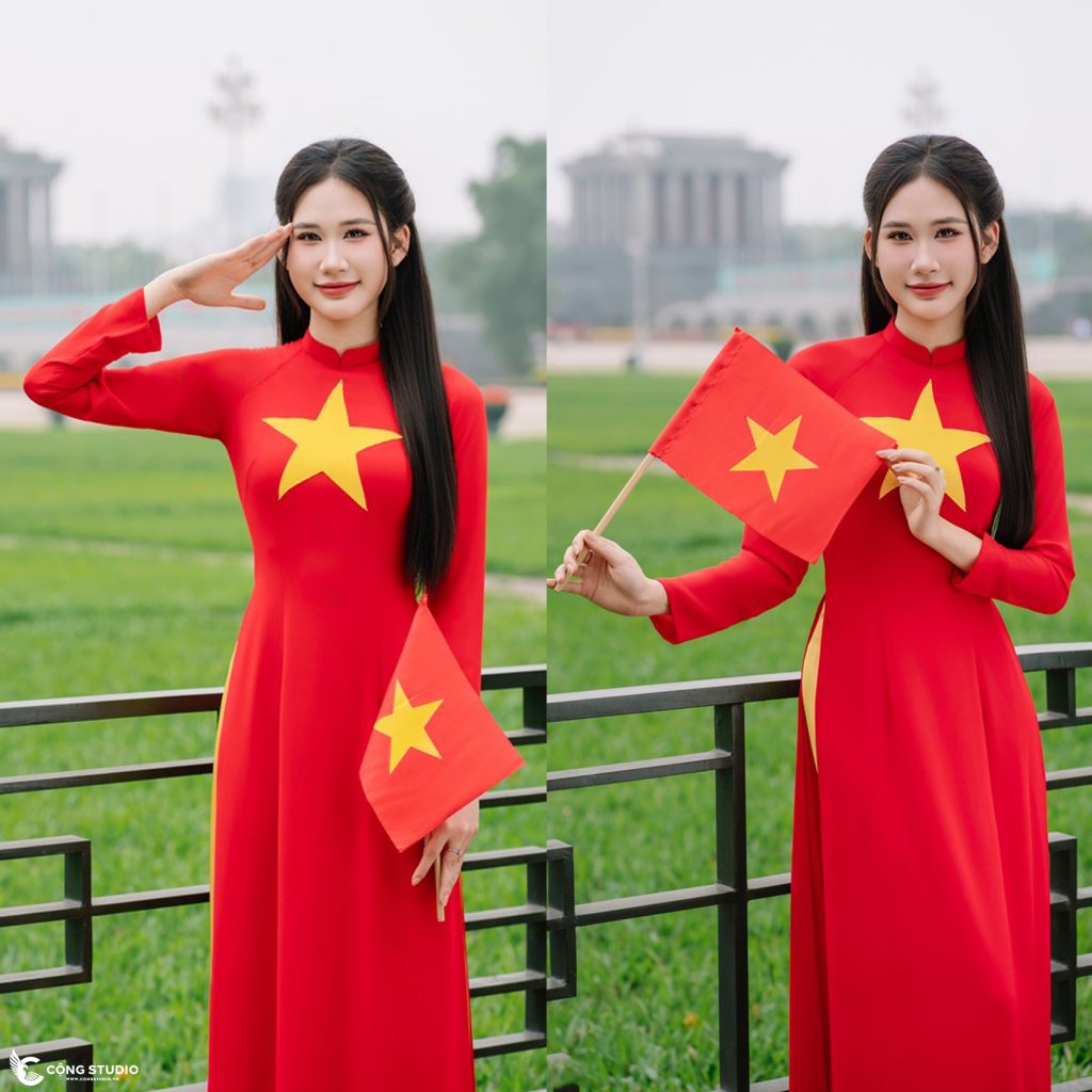 CHỤP ẢNH ÁO DÀI – DỊP QUỐC KHÁNH TẠI LĂNG BÁC