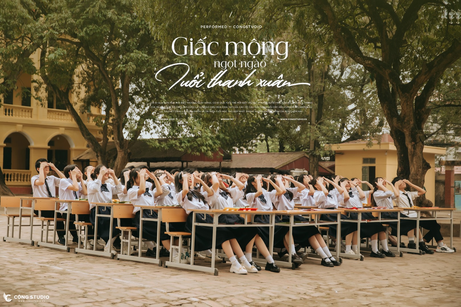 Chụp ảnh kỷ yếu - Cộng Studio