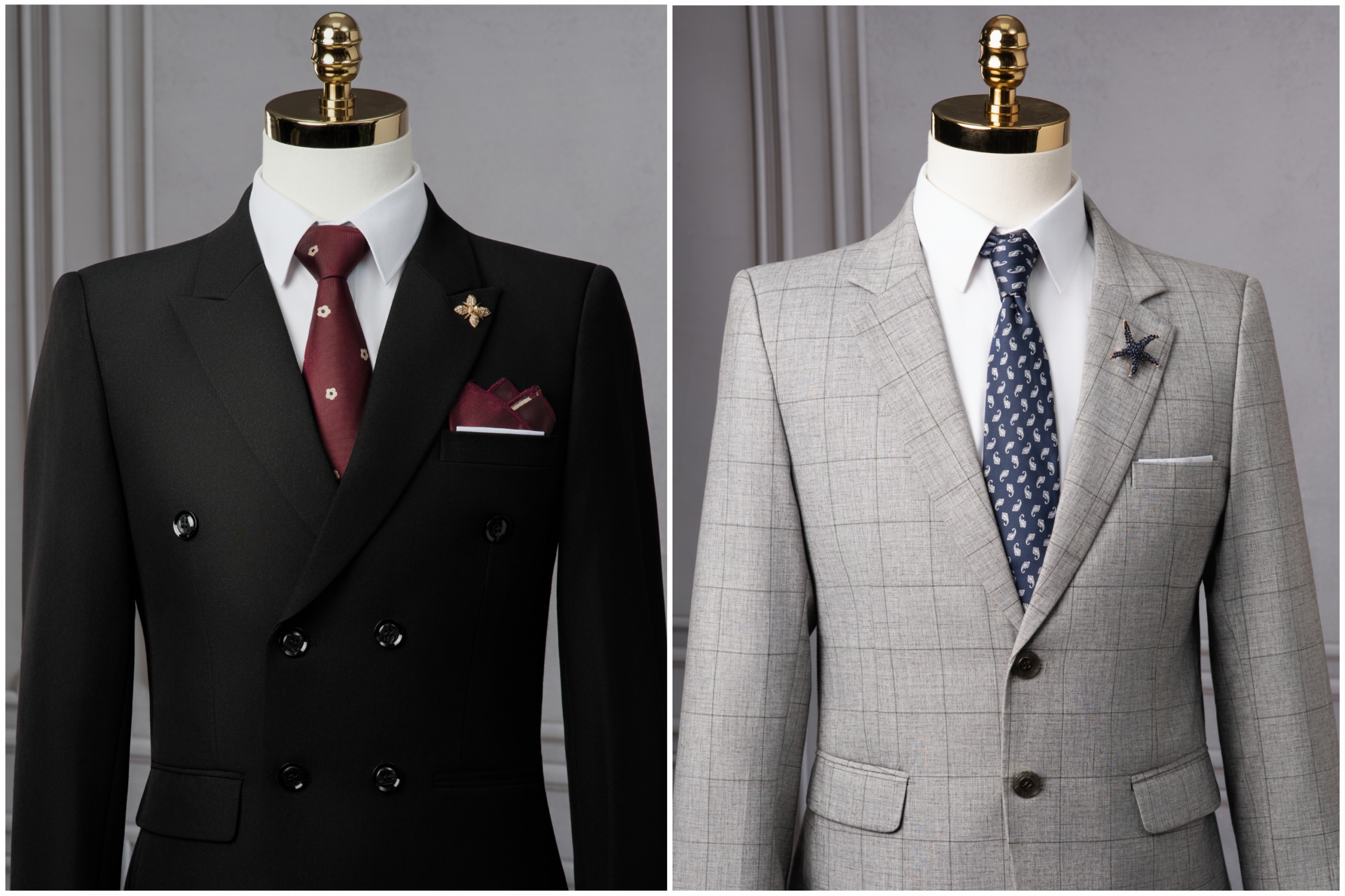 Phối suit cùng sơ mi