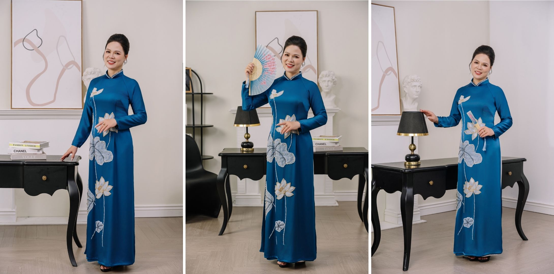 Bí Quyết Chọn Thiết Kế Áo Dài Sui Gia Trung Niên Tôn Dáng Cực Sang!