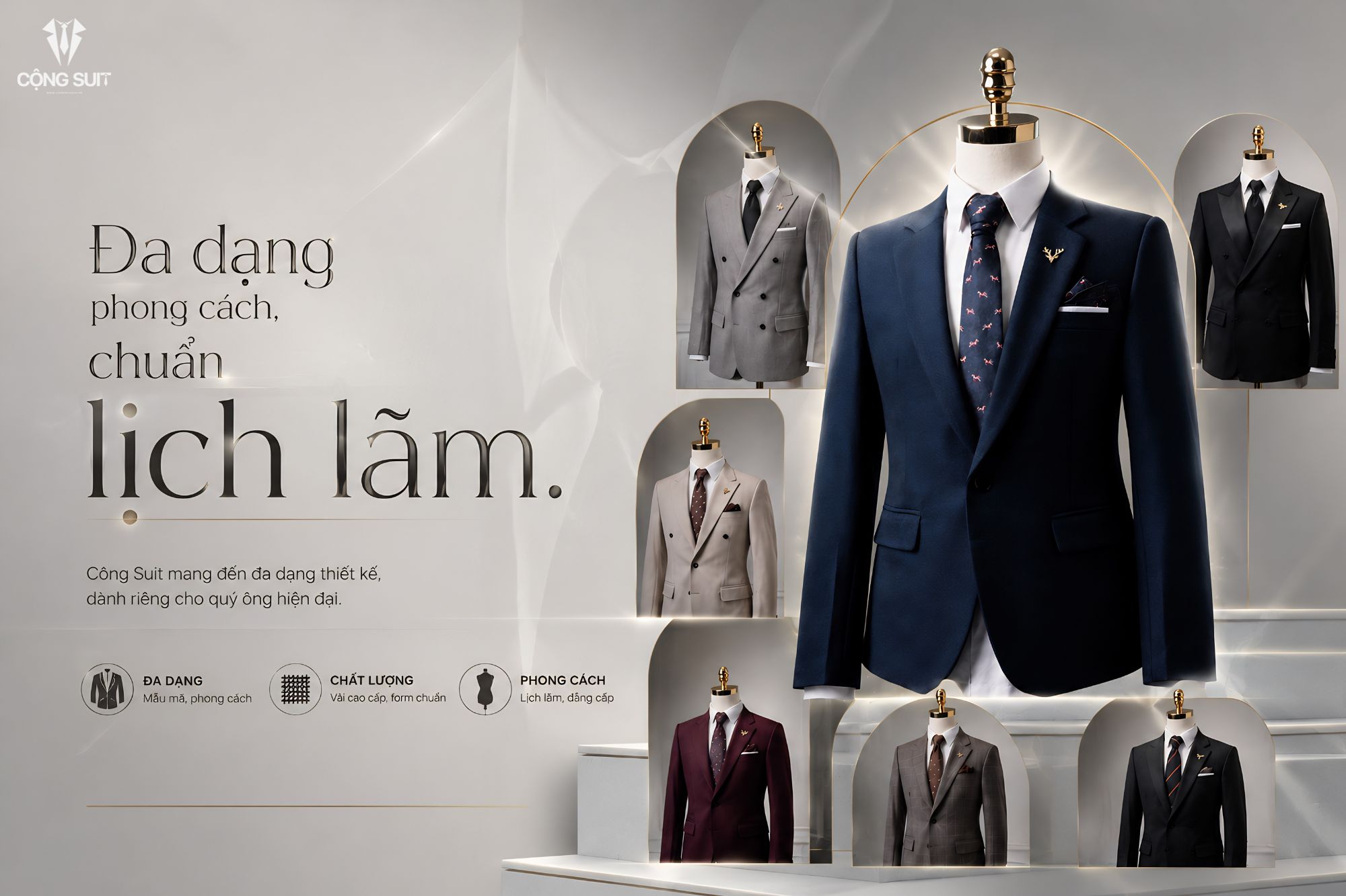 Dịch vụ cho thuê suit nam tại Sài Gòn uy tín, giá rẻ, chất lượng, đa dạng mẫu mã (2)