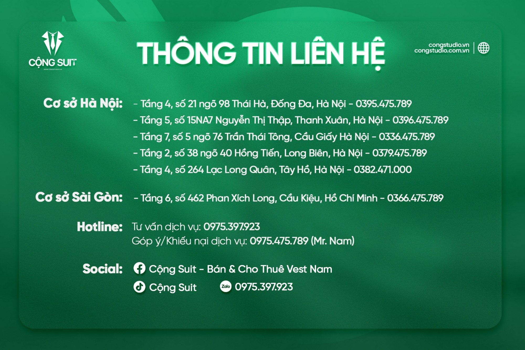 bảng giá cho thuê suit tại TP. Hồ Chí Minh (2)
