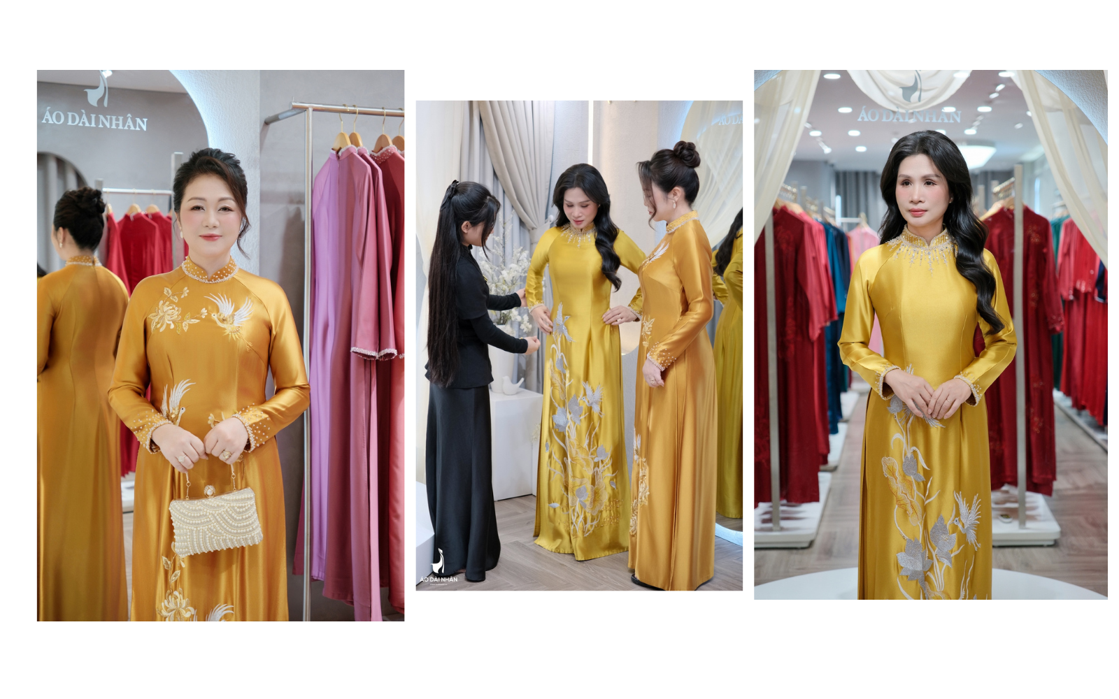 Hành Trình Tìm Chiếc Áo Dài Sui Gia Tại TP.HCM Của Mẹ!