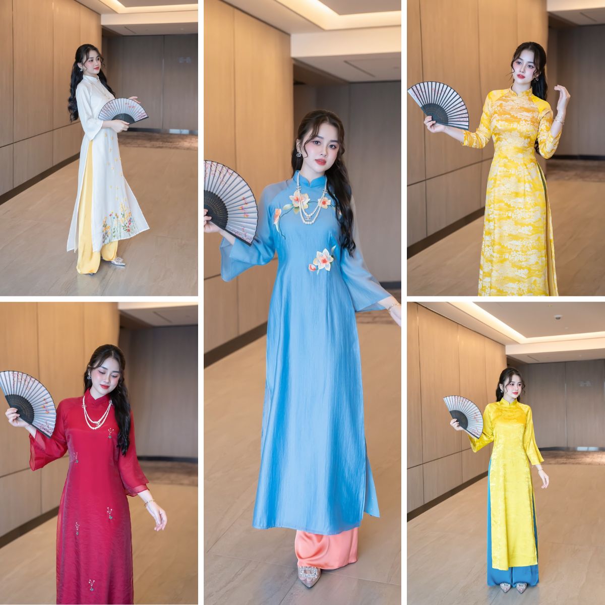 BỘ SƯU TẬP TƯỜNG VI ÁO DÀI NHÂN SÀI GÒN (10)