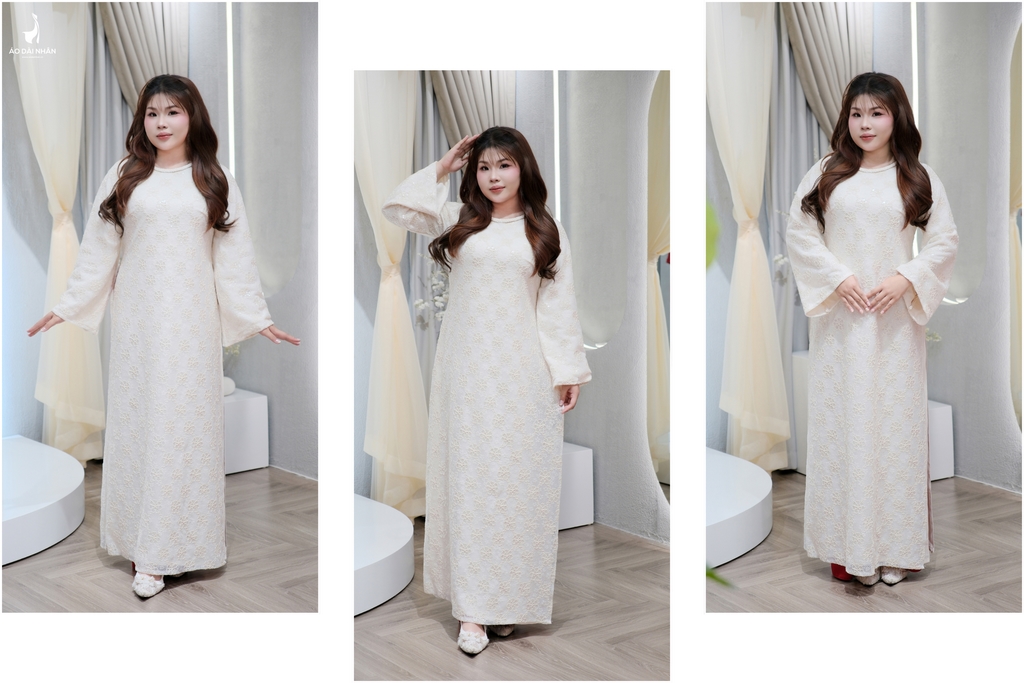 Bí Quyết Chọn Áo Dài Bigsize Tôn Dáng Cho Chị Em Áo Dài Nhân