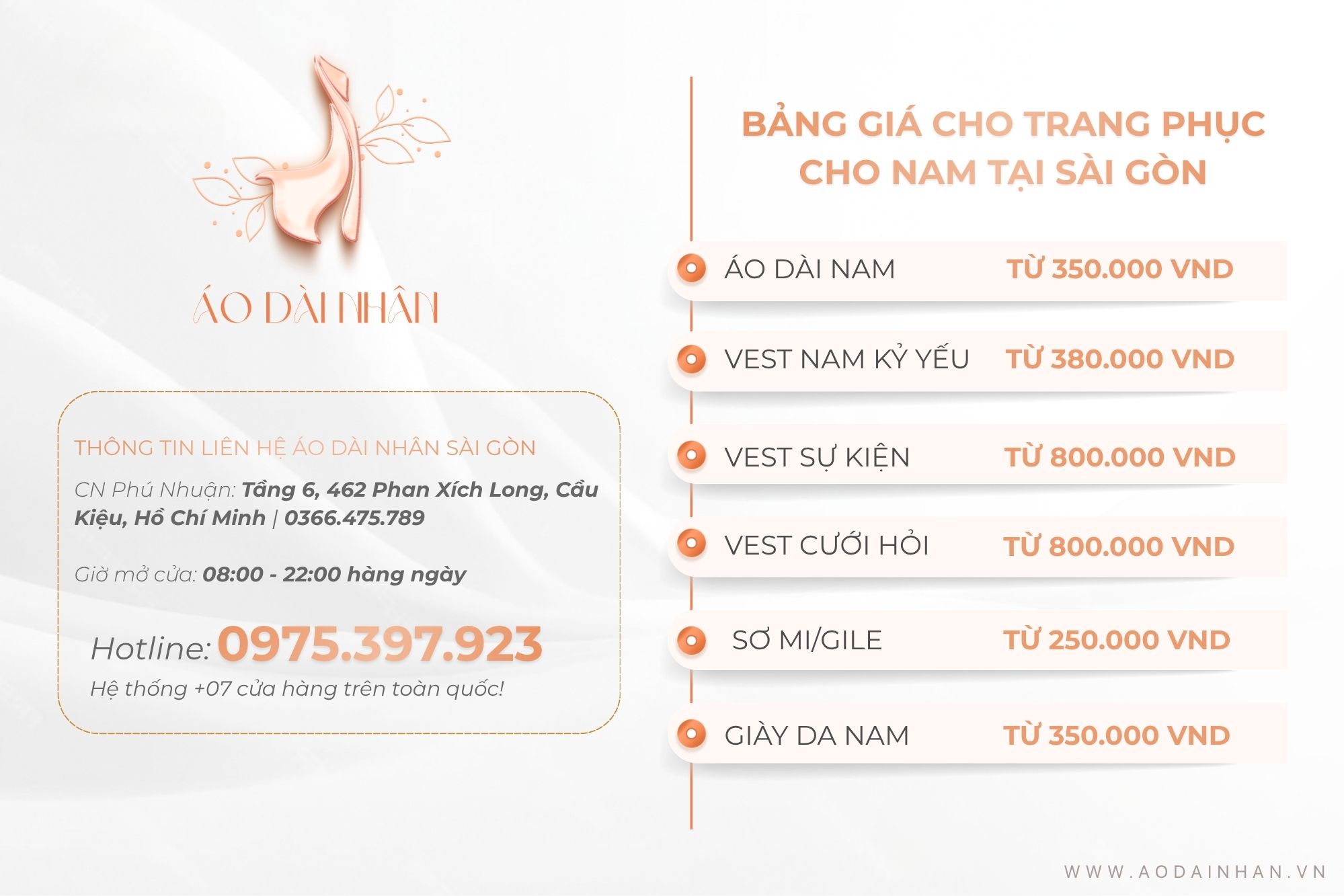 Cho thuê vest kỷ yếu giá rẻ, uy tín, chuyên nghiệp tại Sài Gòn