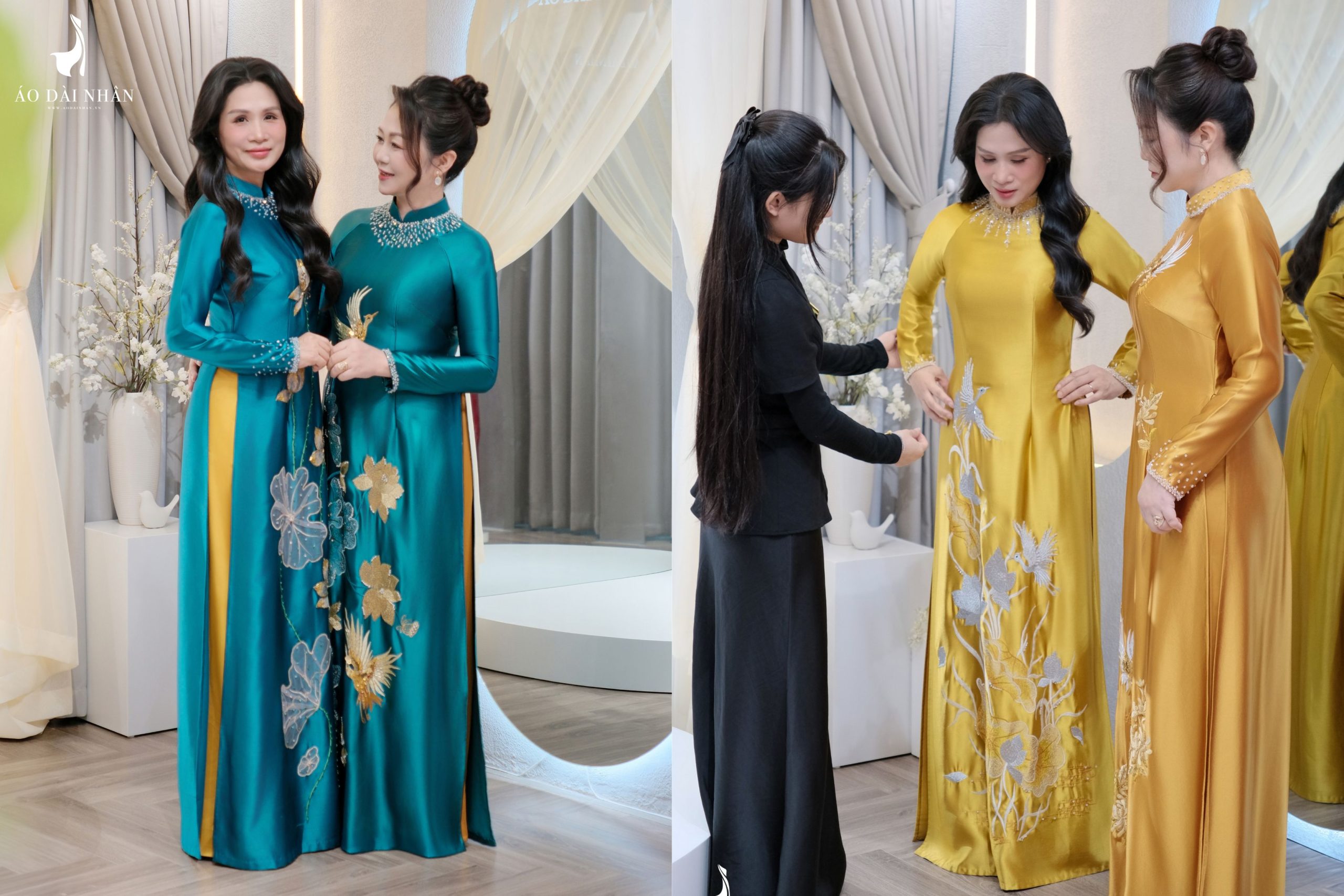 cho thuê áo dài sui gia đẹp tại Hồ Chí Minh