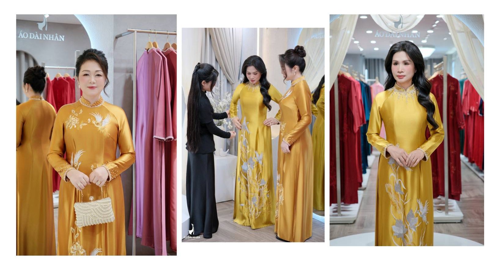 Hành Trình Tìm Chiếc Áo Dài Sui Gia Tại TP.HCM Của Mẹ!