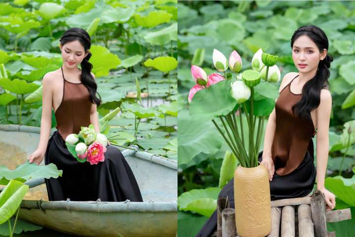 Khám phá các gói chụp ảnh sen Hồ Tây tại Cộng Studio