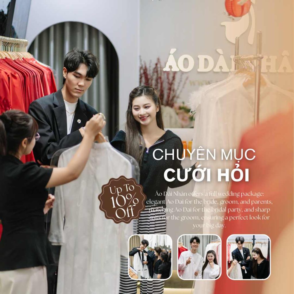 Feedback Dịch Vụ Áo Dài Cưới Hỏi Tại Áo Dài Nhân