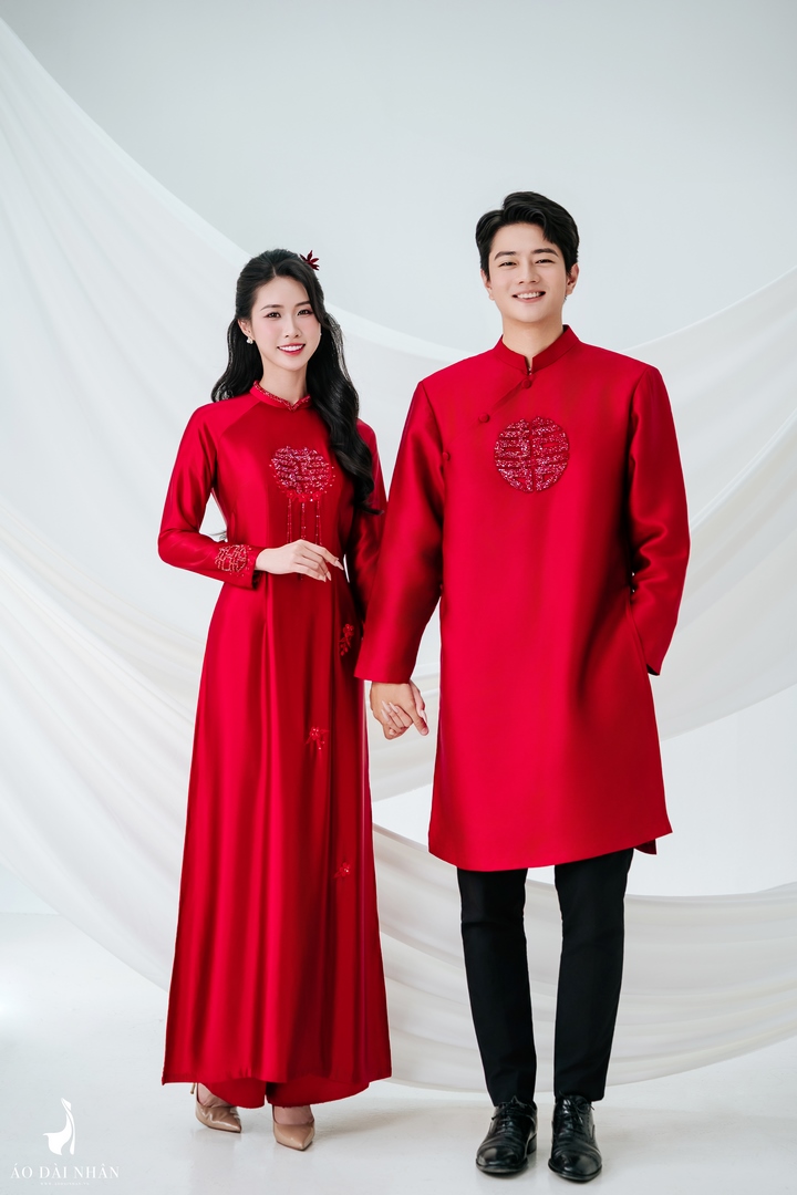 cho thuê áo dài cưới đẹp - giá thành hợp lý tại Hà Nội (13)