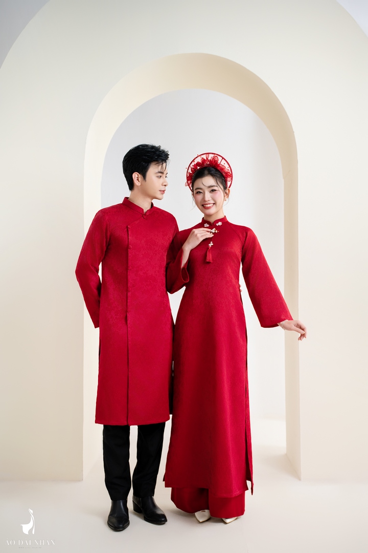 cho thuê áo dài cưới đẹp - giá thành hợp lý tại Hà Nội (16)