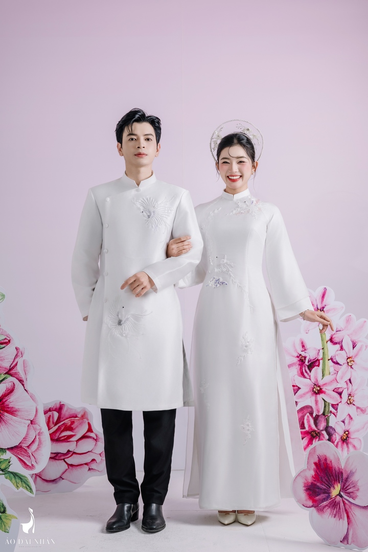 cho thuê áo dài cưới đẹp - giá thành hợp lý tại Hà Nội (16)